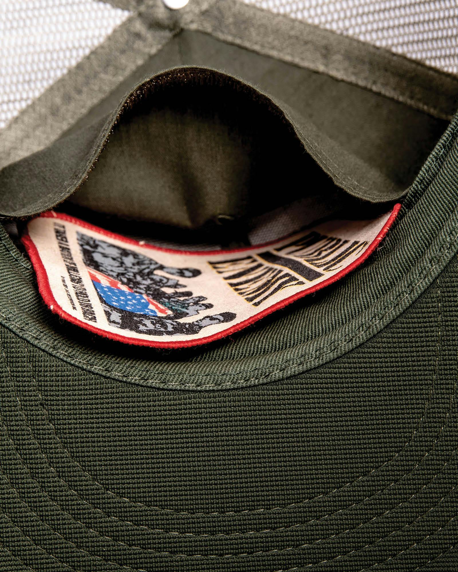 FBS x Marty Baptist – Strum Trucker Cap in Army Green - Image 4