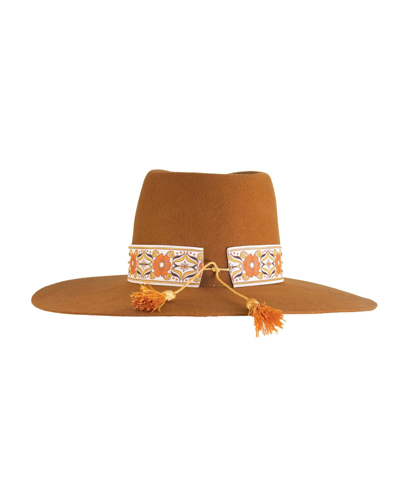 FBS x Nine Lives Bazaar – Rust - Festival Hat - Image 3