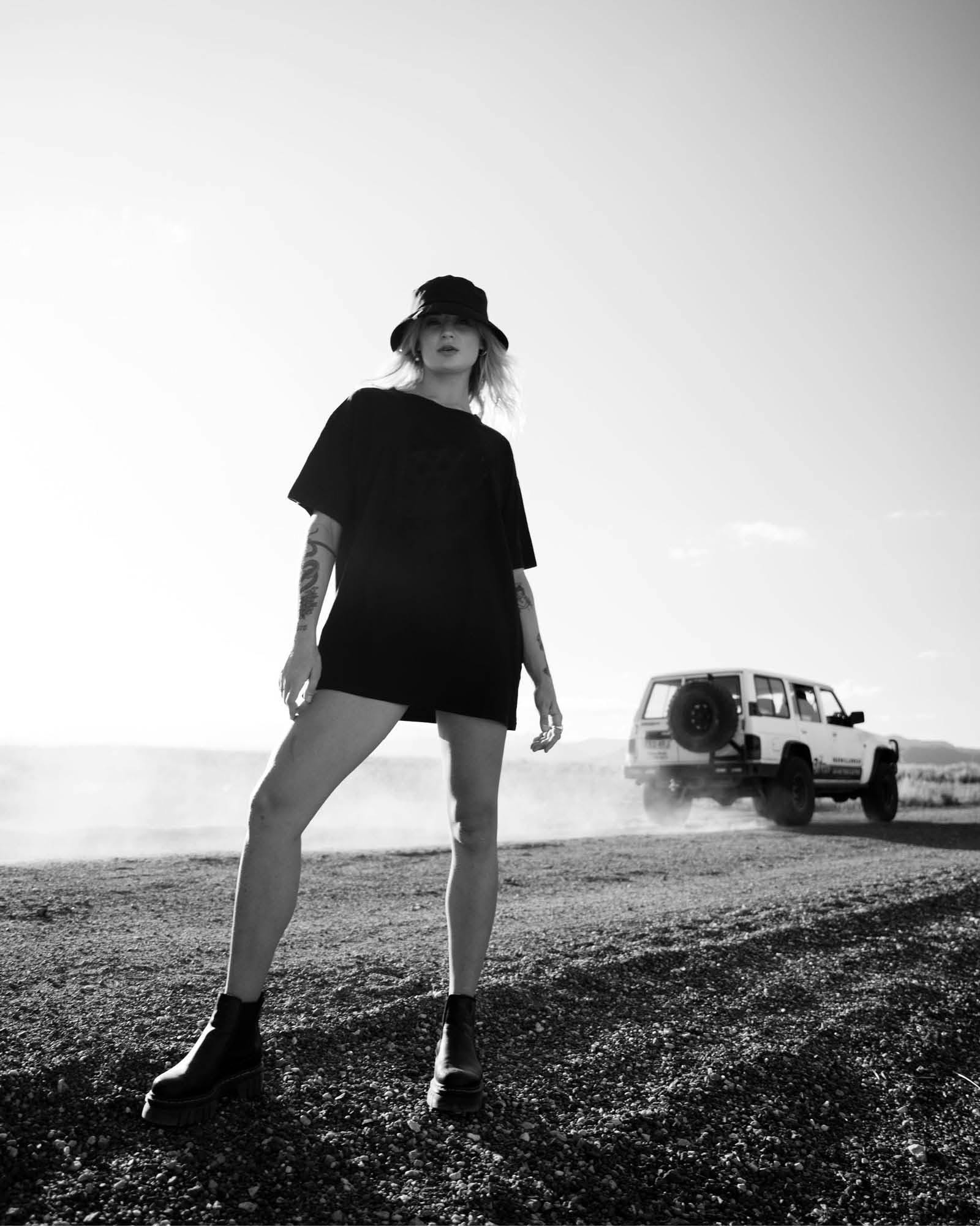 FBS x Reality – Recycled Bucket Hat Black | Adjustable Fit - Image 6