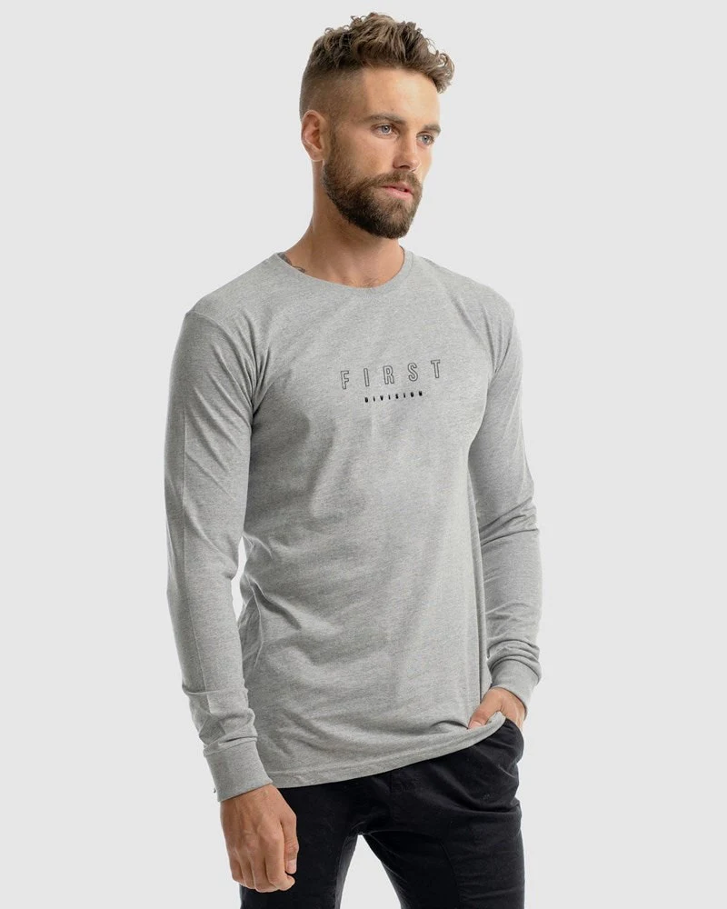 First Embroidery Long Sleeve Tee