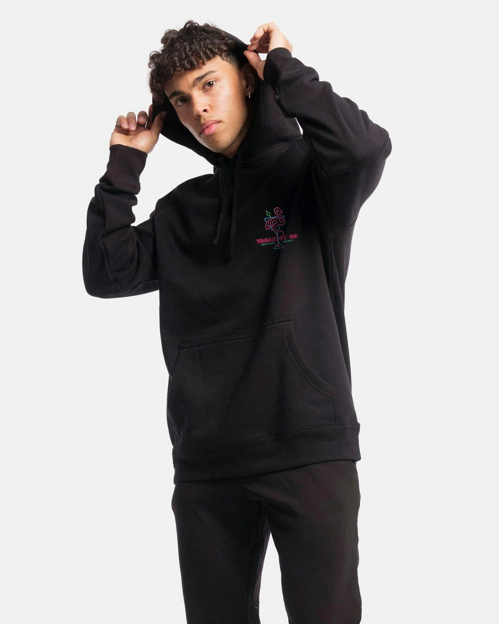 Flamingo Club Hoodie - Image 4