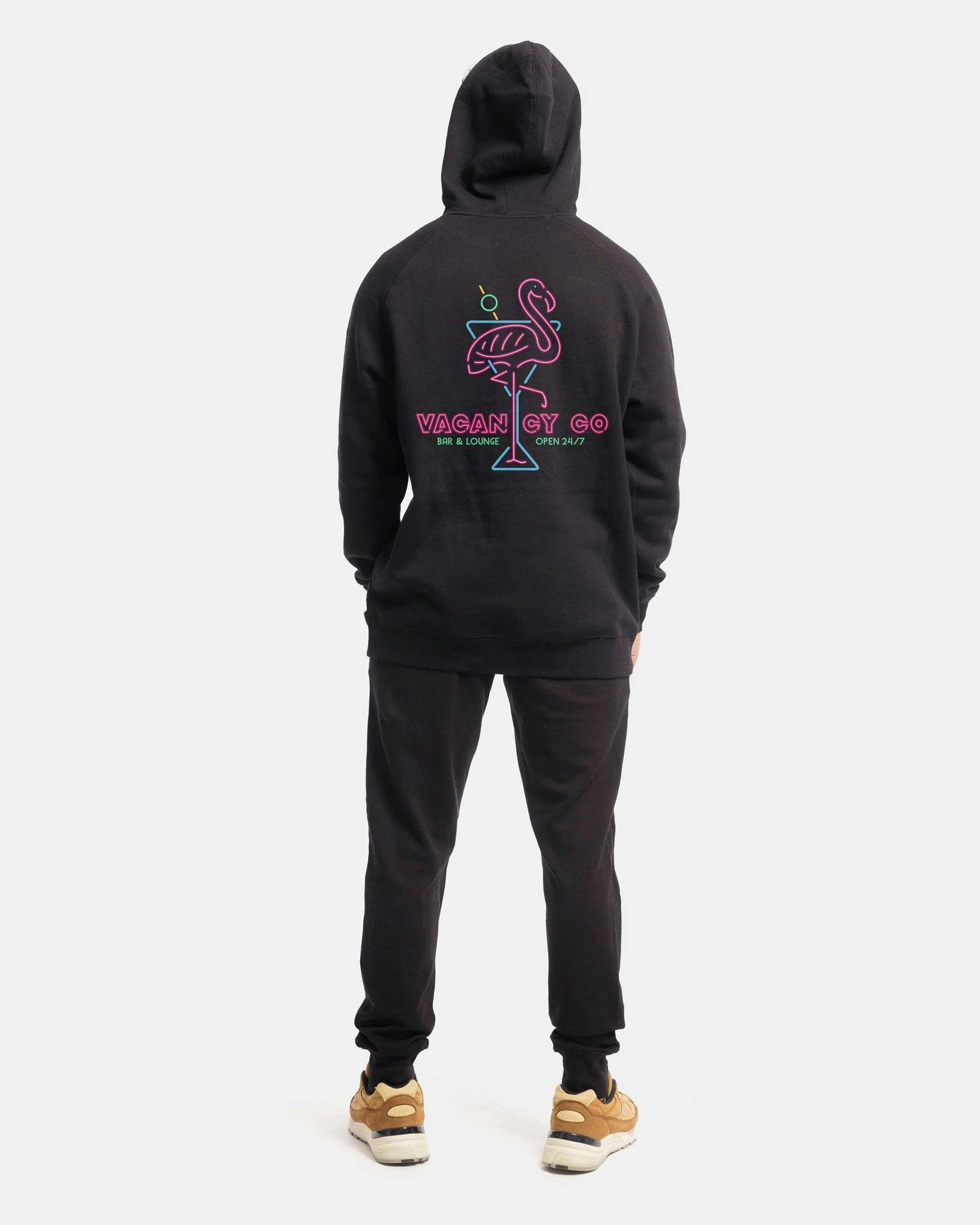 Flamingo Club Hoodie - Image 5