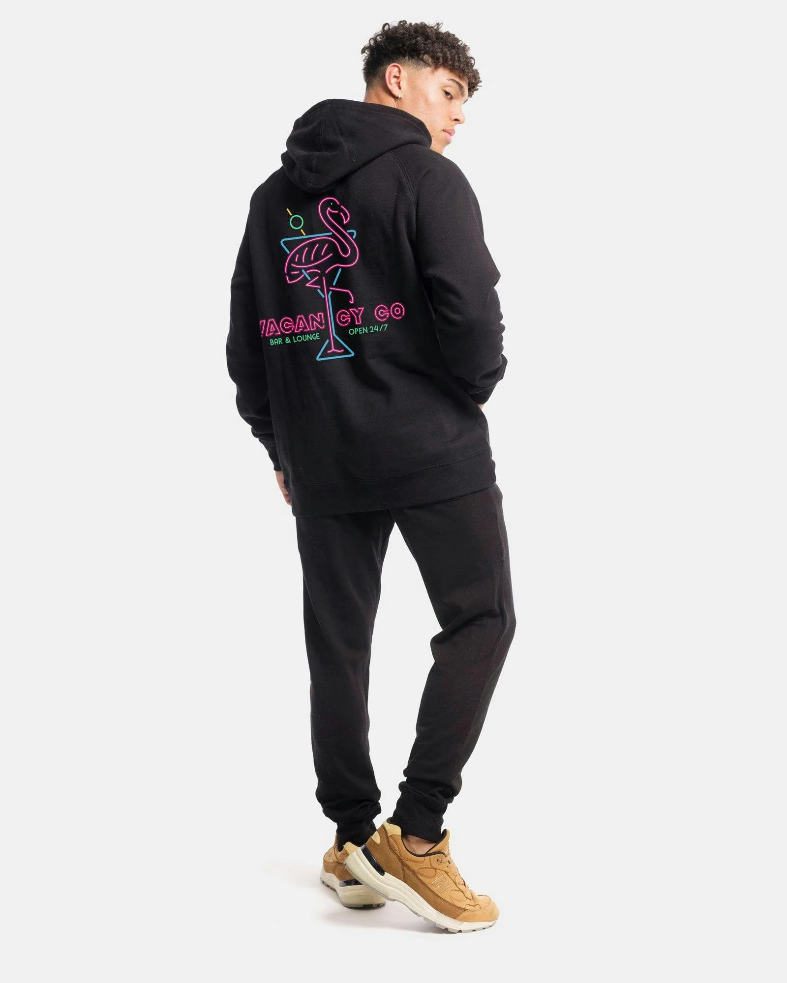 Flamingo Club Hoodie - Image 6