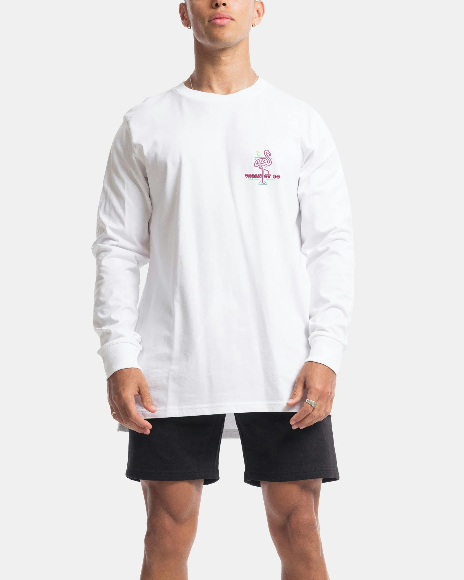 Flamingo Club Long Sleeve Tee - Image 4