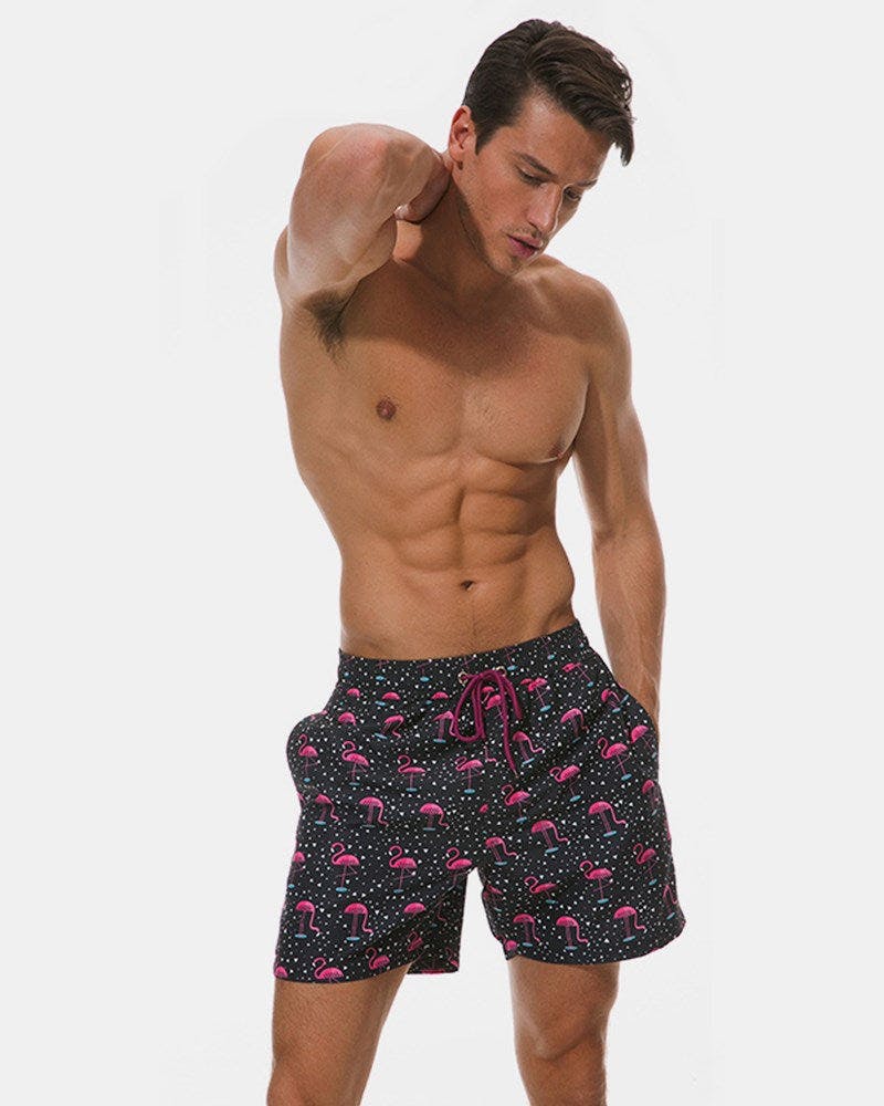 Flamingo Nights Swim Short - Image 3