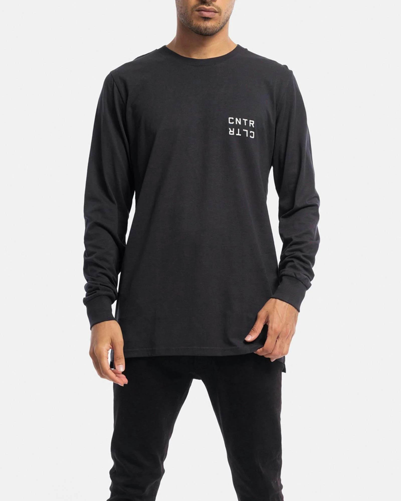 Geo Long Sleeve Tee - Image 2
