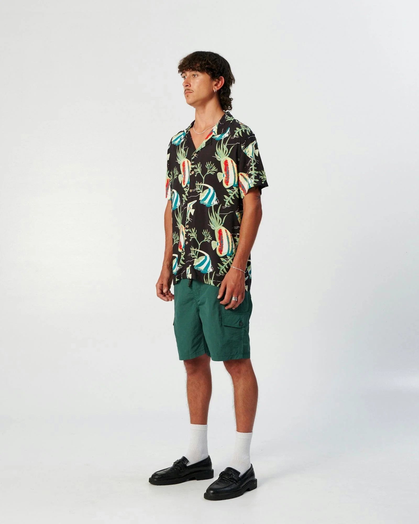 Gilligans Resort Shirt - Black - Image 3