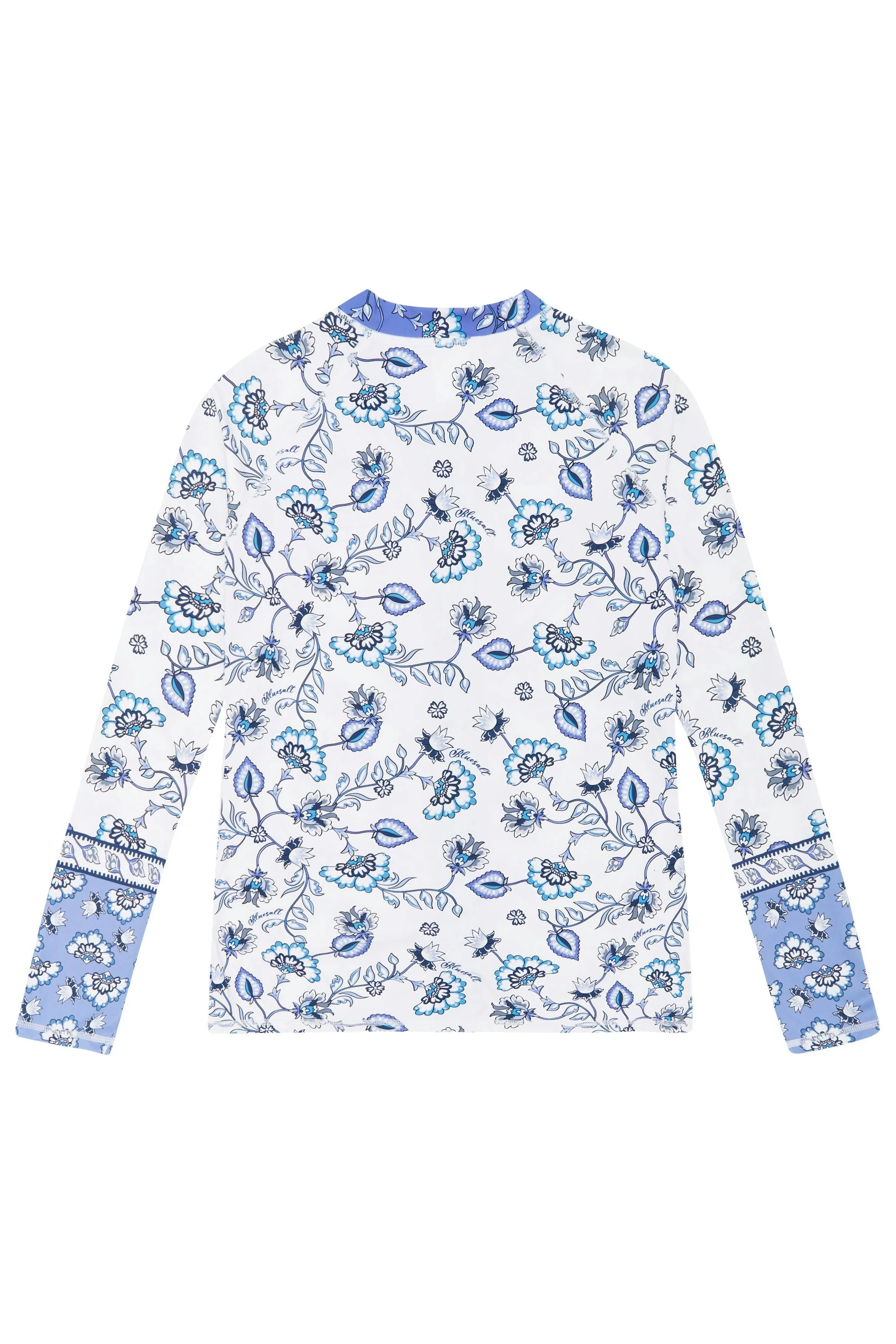 Girls Long Sleeve Rash Top -Boho Print - Image 4