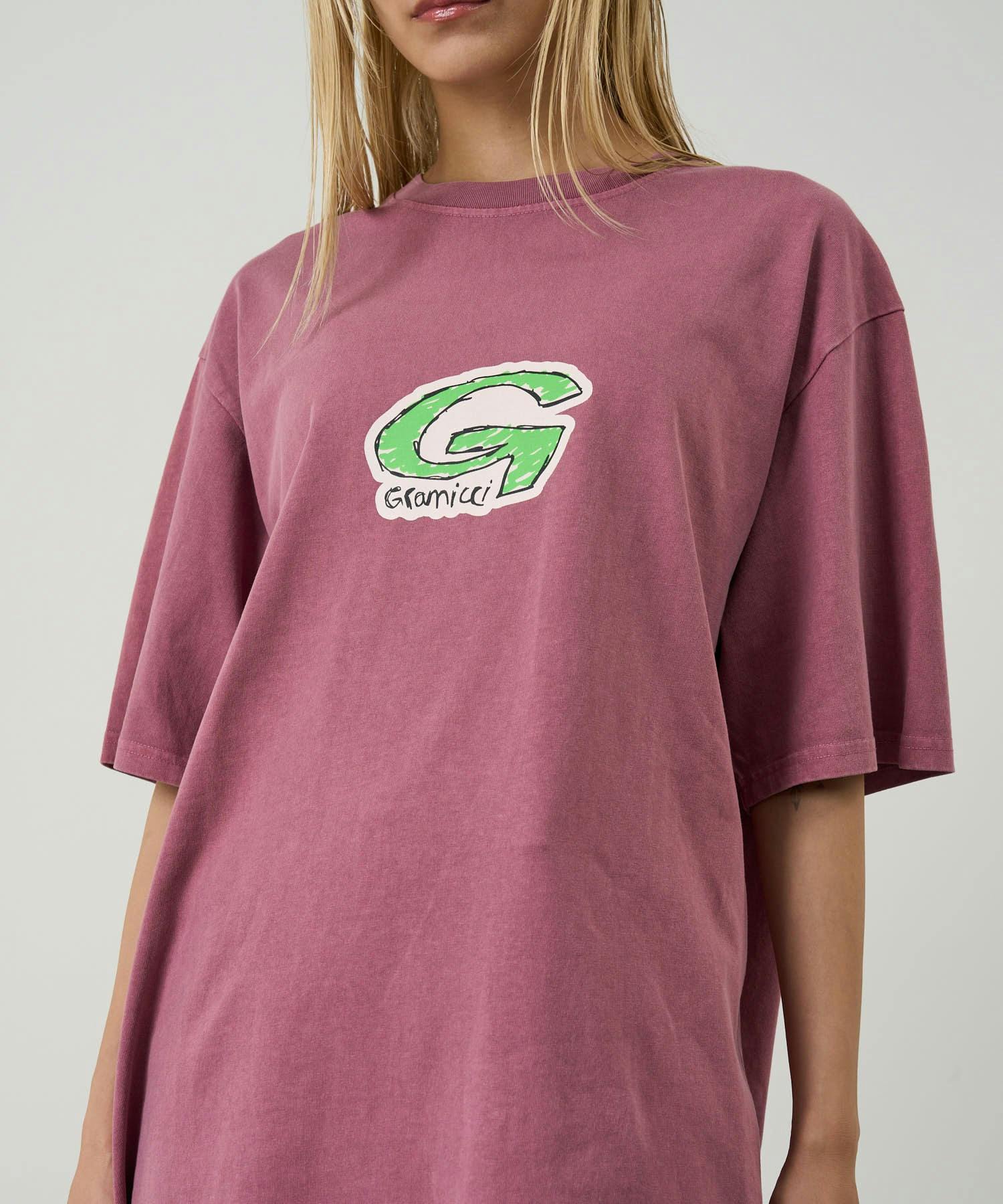 Gramicci G Scribble Tee in Red Pigment - Image 2