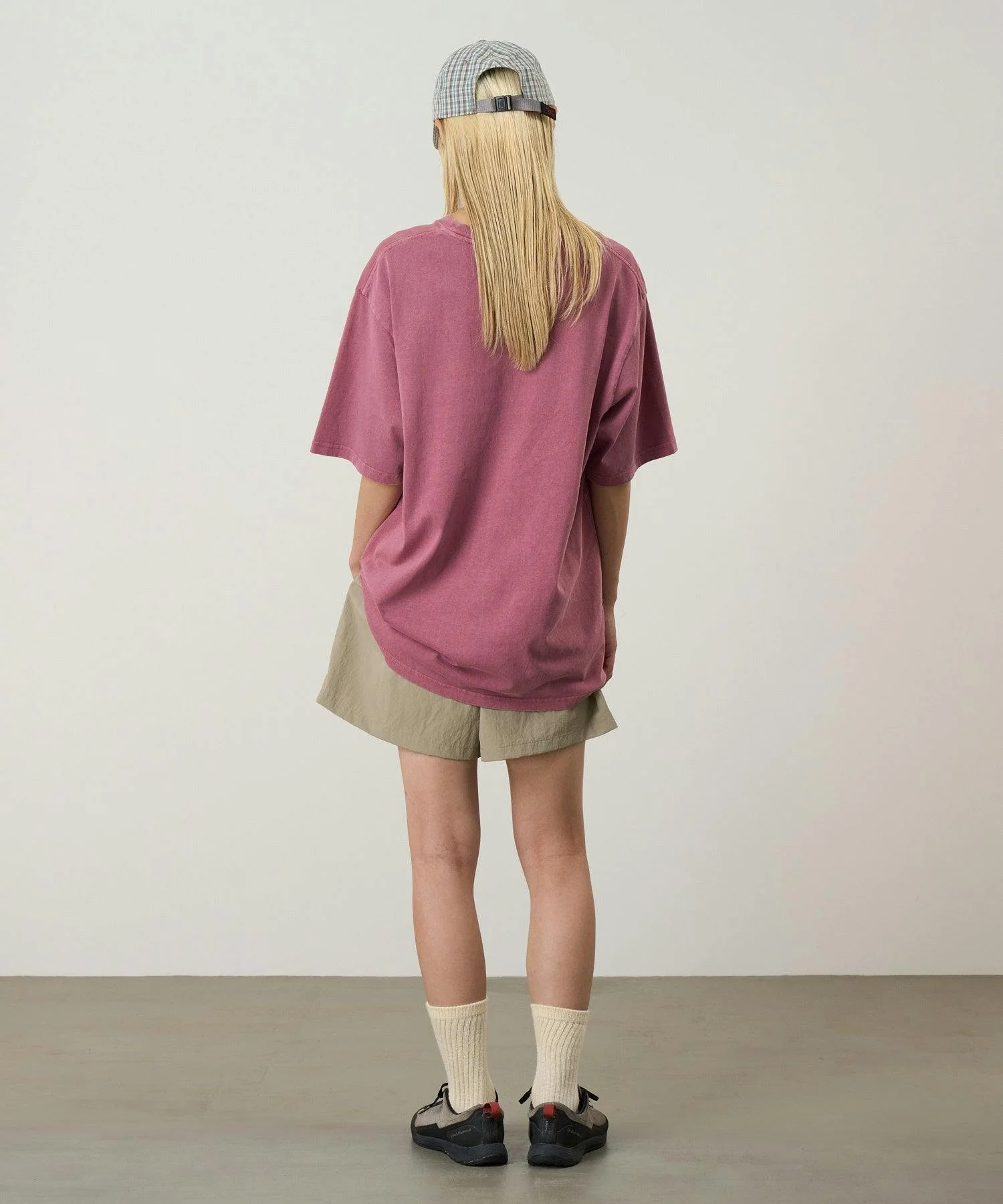 Gramicci One Point Pocket Tee in Red Pigment - Image 5