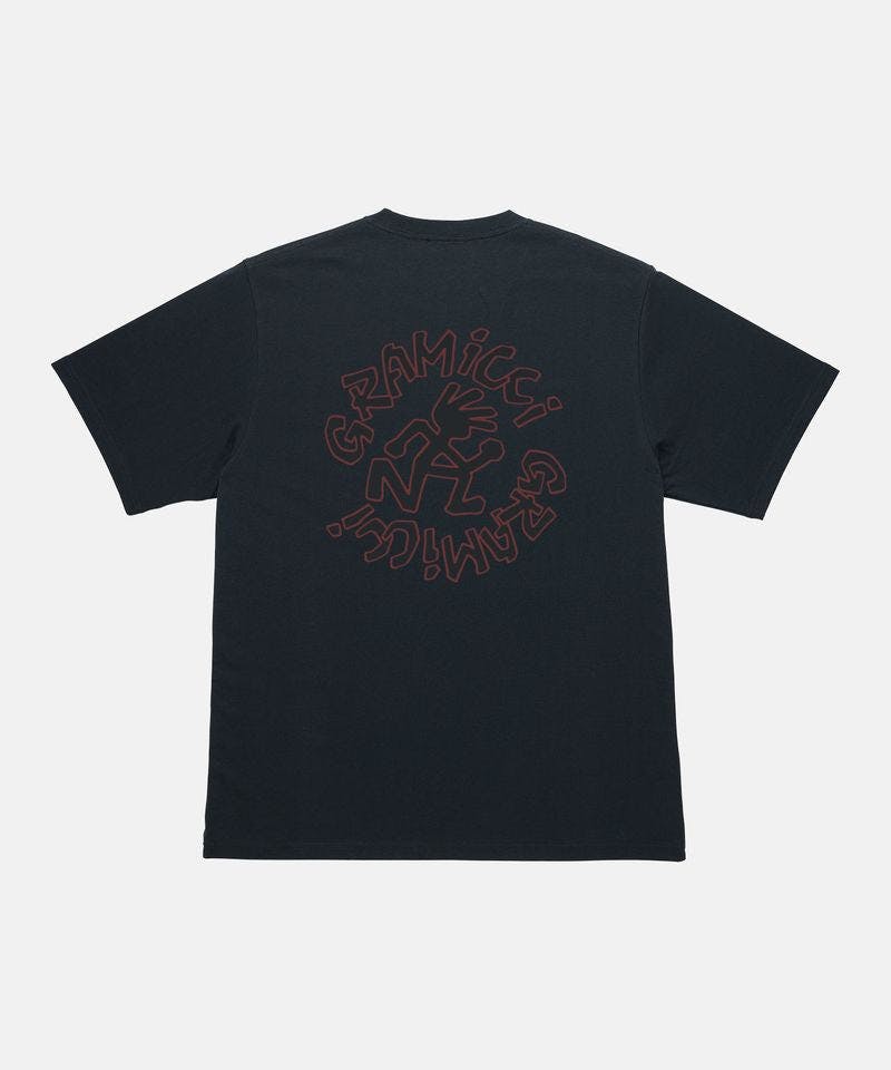 Gramicci Running Man Tee in Vintage Black - Image 2