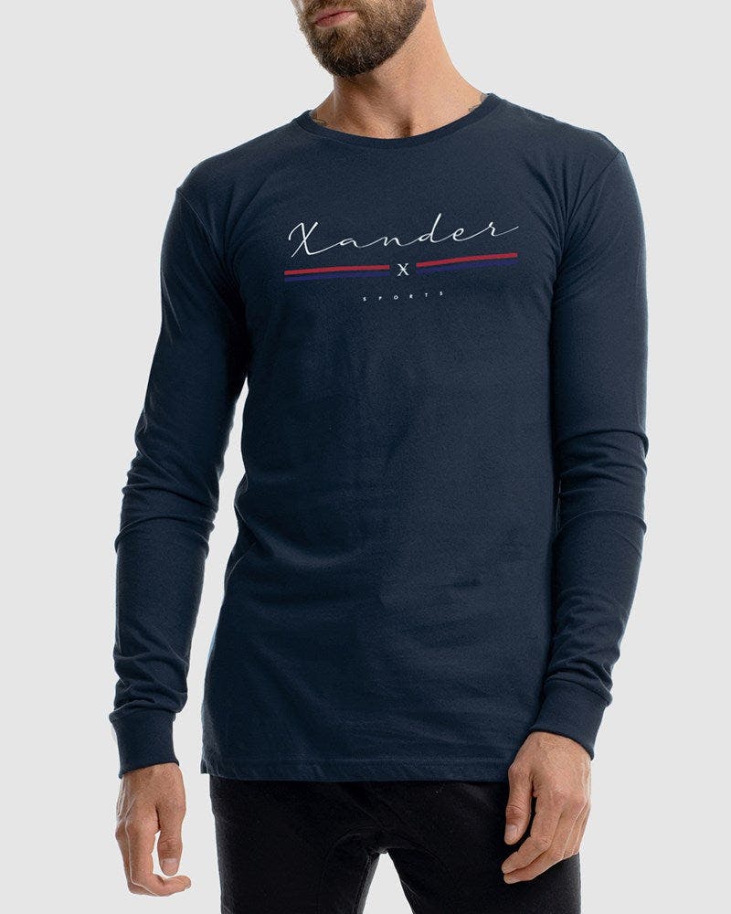 Grid Long Sleeve Tee - Image 3