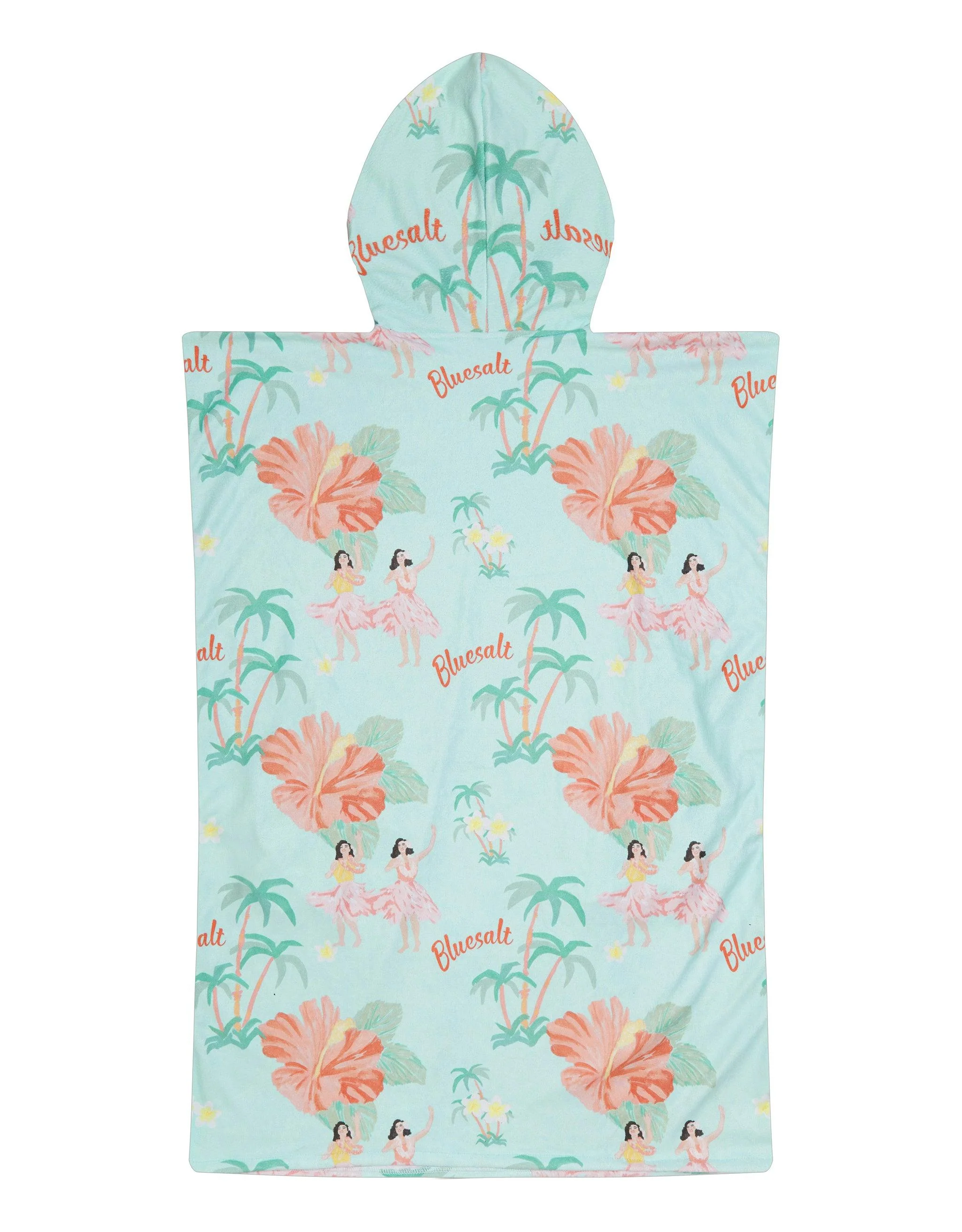 Hula Girl Poncho Cover Up - Image 6