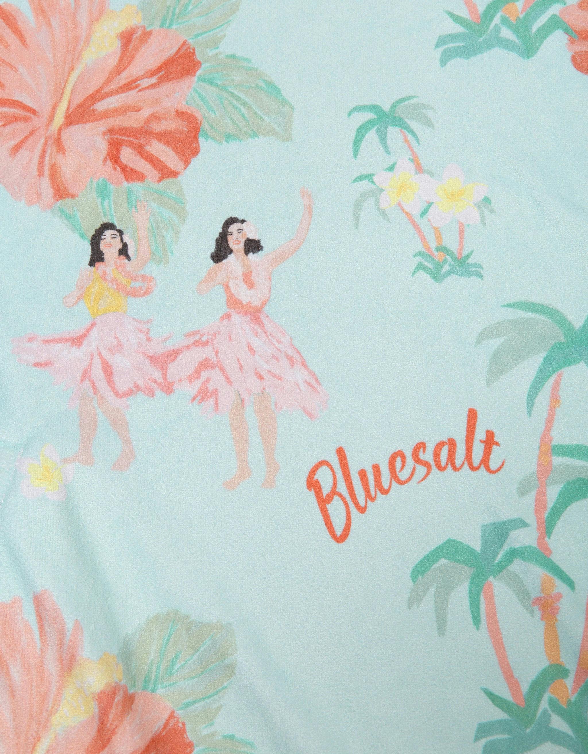 Hula Girl Poncho Cover Up - Image 7