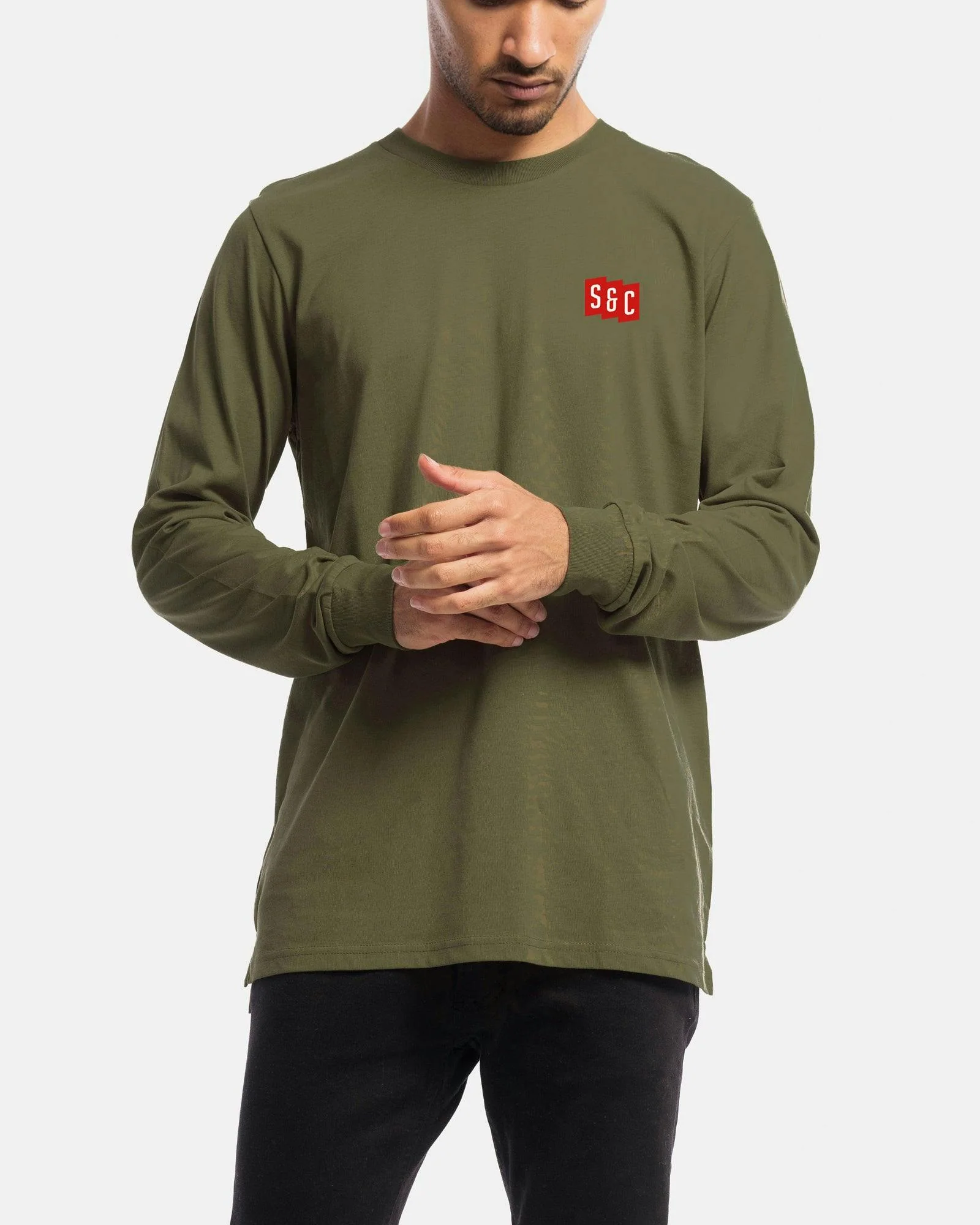 Initials Long Sleeve Tee - Image 4