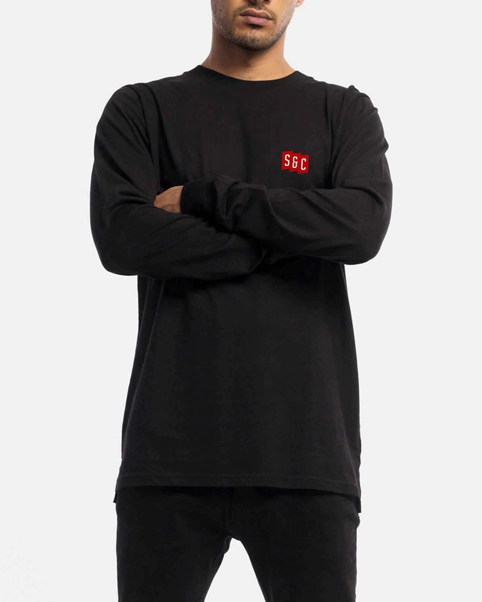 Initials Long Sleeve Tee - Image 4