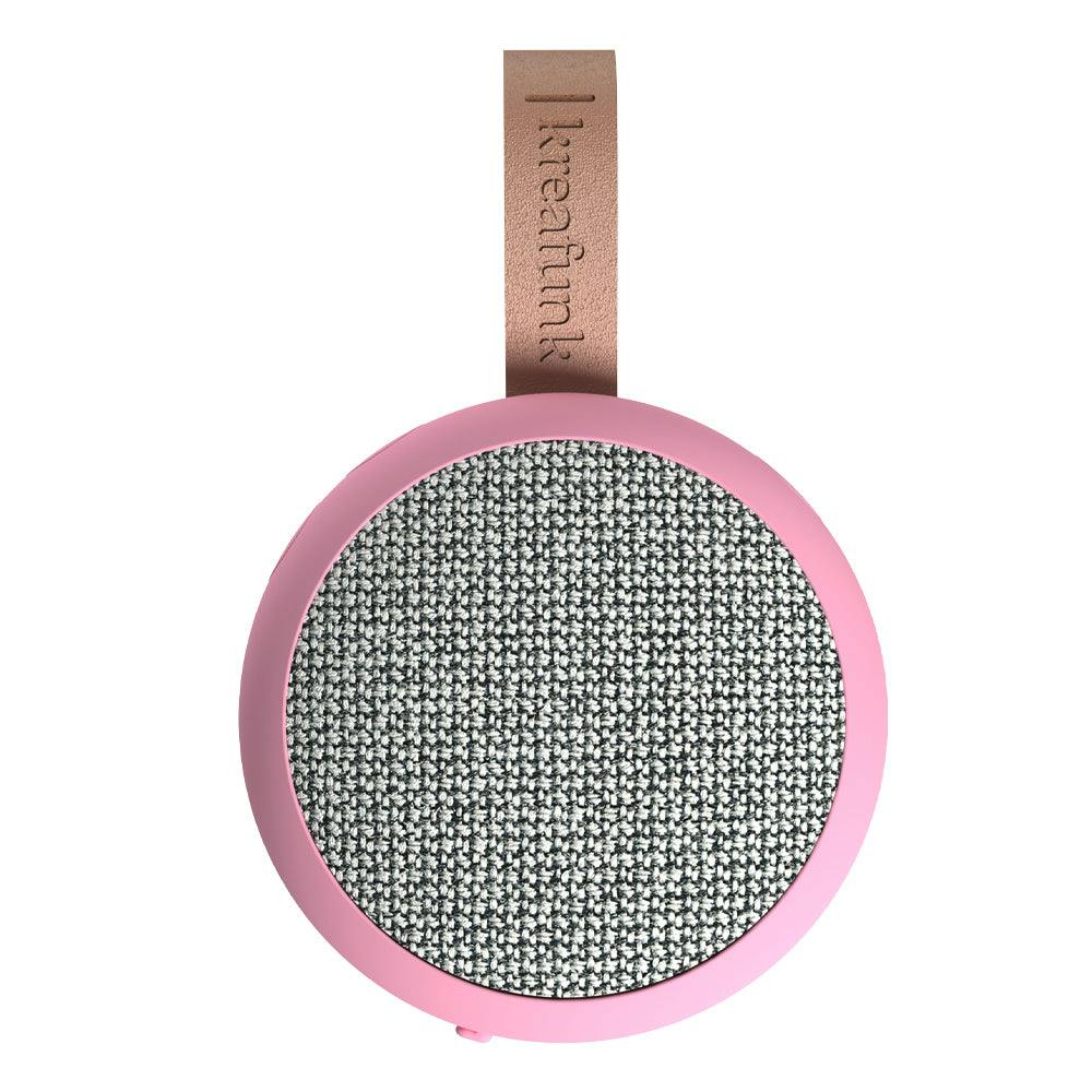 Kreafunk Ago 2 Fabric Bluetooth Speaker - Fresh Pink - Image 4