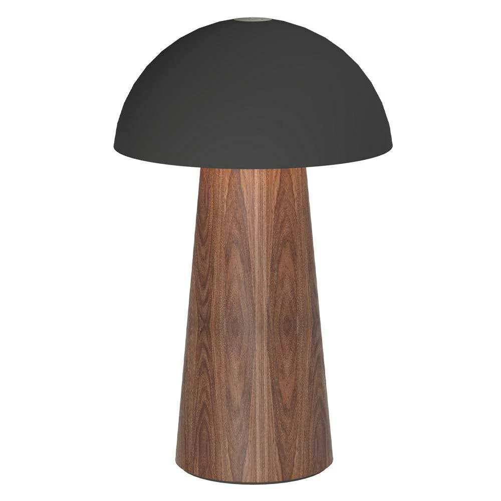Kreafunk Bello Lamp, Portable And Rechargeable - Black Wood - Image 4