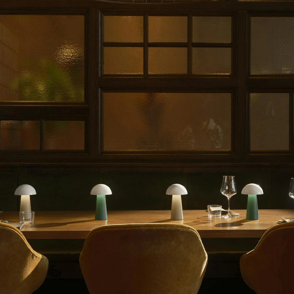 Kreafunk Bello Lamp, Portable And Rechargeable - Nordic Green - Image 2