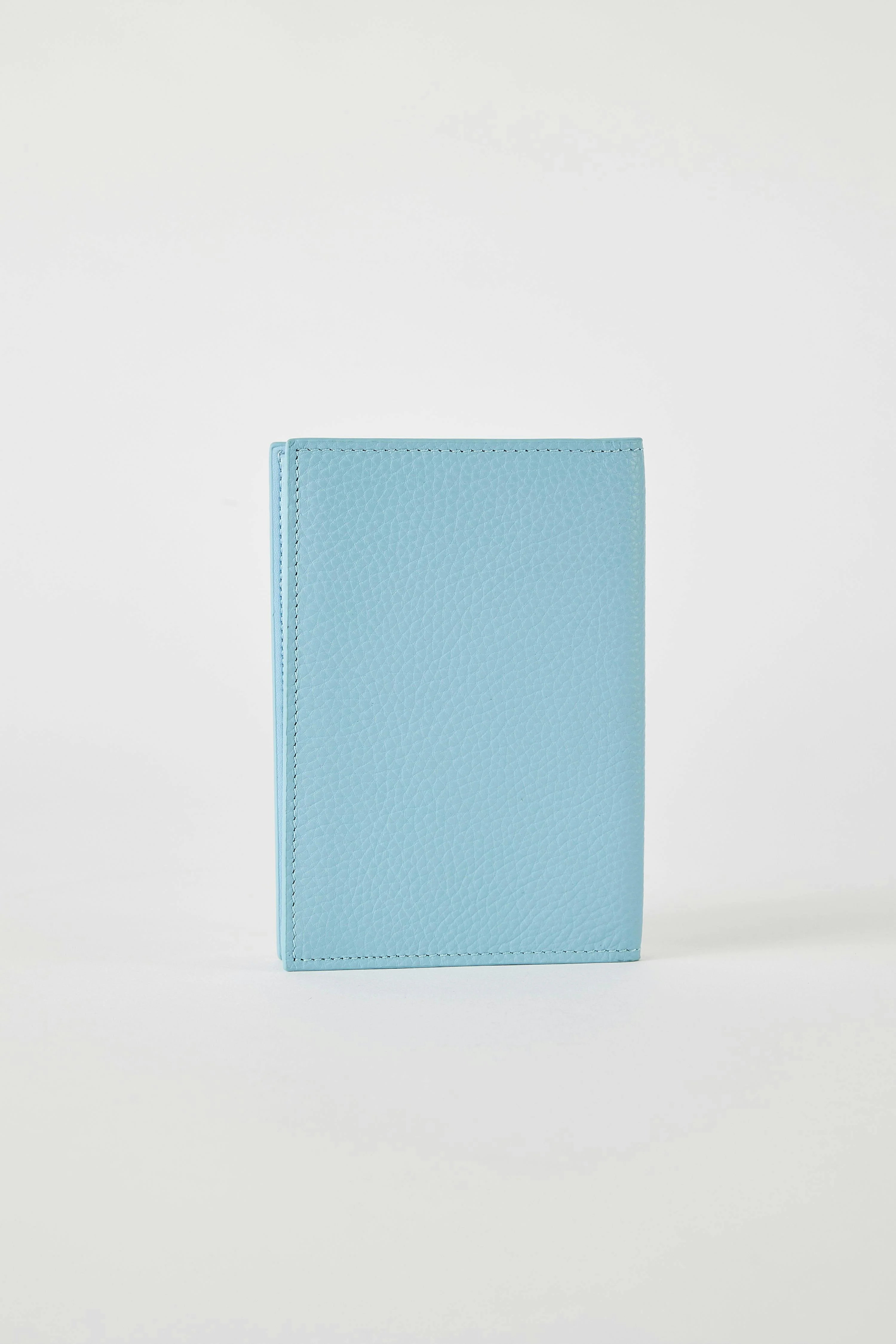 Leather Passport Holder | Blue - Image 3