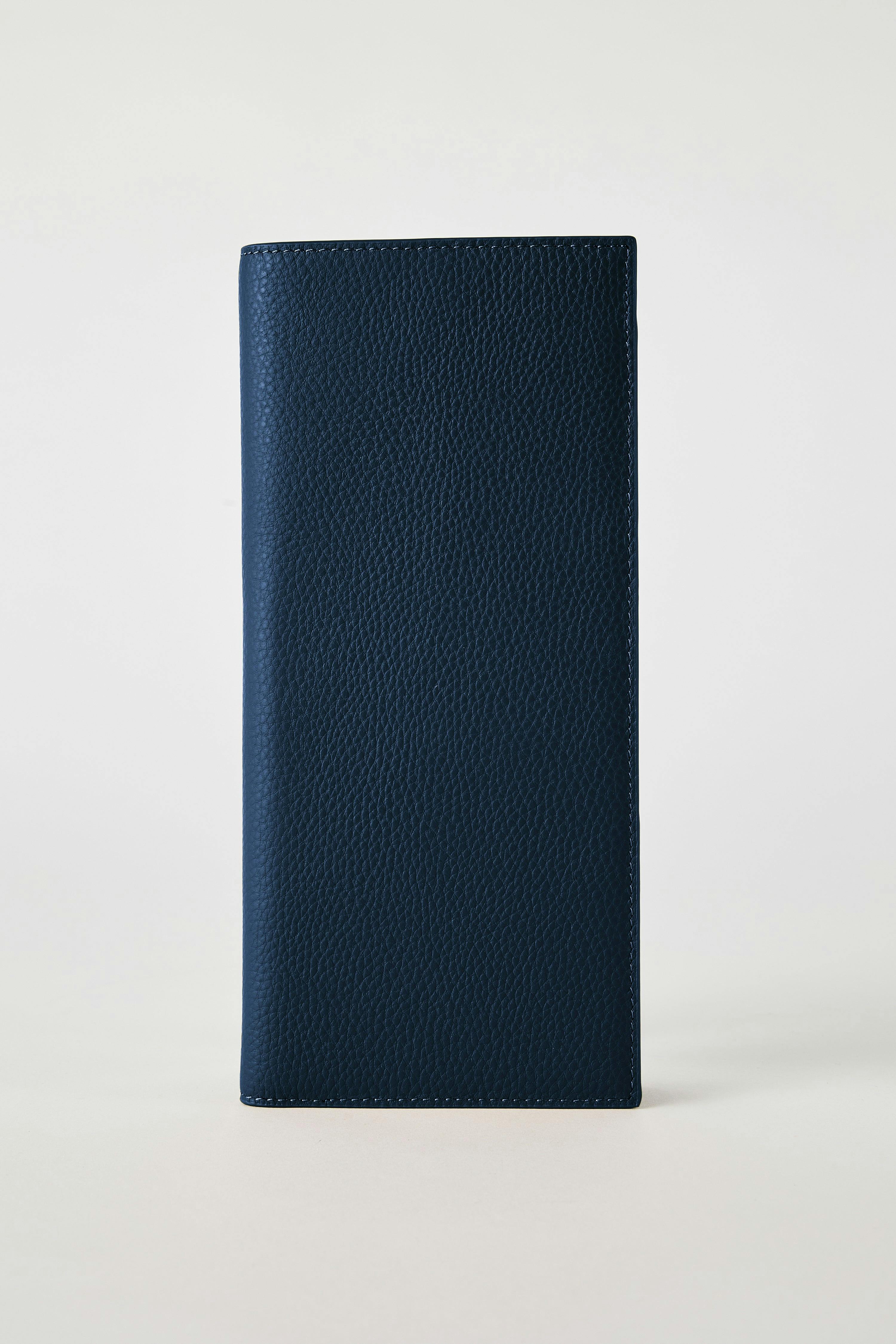 Leather Travel Wallet | Navy - Image 2