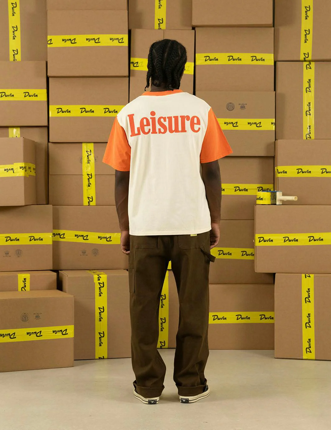 Leisure Sleeves Tee - Red - Image 2