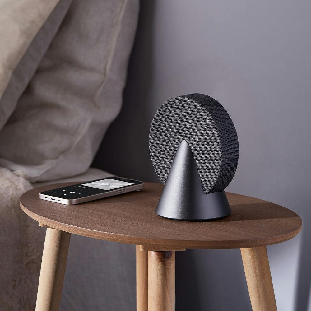 Lexon Conic 360 Bluetooth Speaker - Grey - Image 2