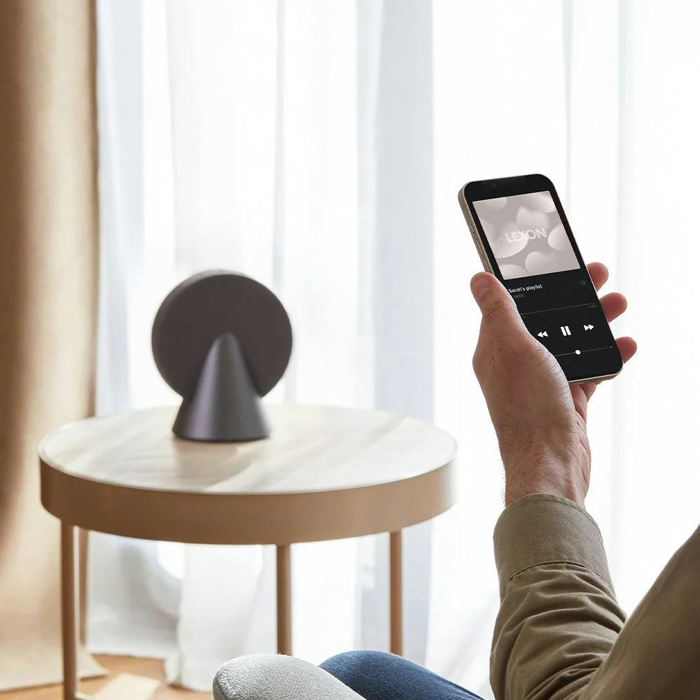 Lexon Conic 360 Bluetooth Speaker - Grey - Image 9