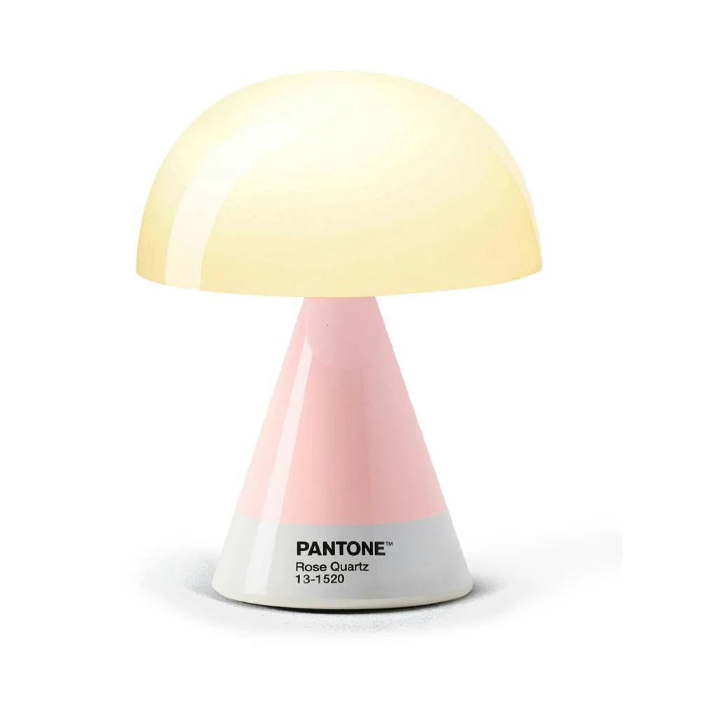 Lexon GIFT Set PANTONE - Includes Mino+ Mini Speaker, Flip Classic Clock, Mina M Lamp, Thykho 3  Speaker - Rose Pink - Image 5