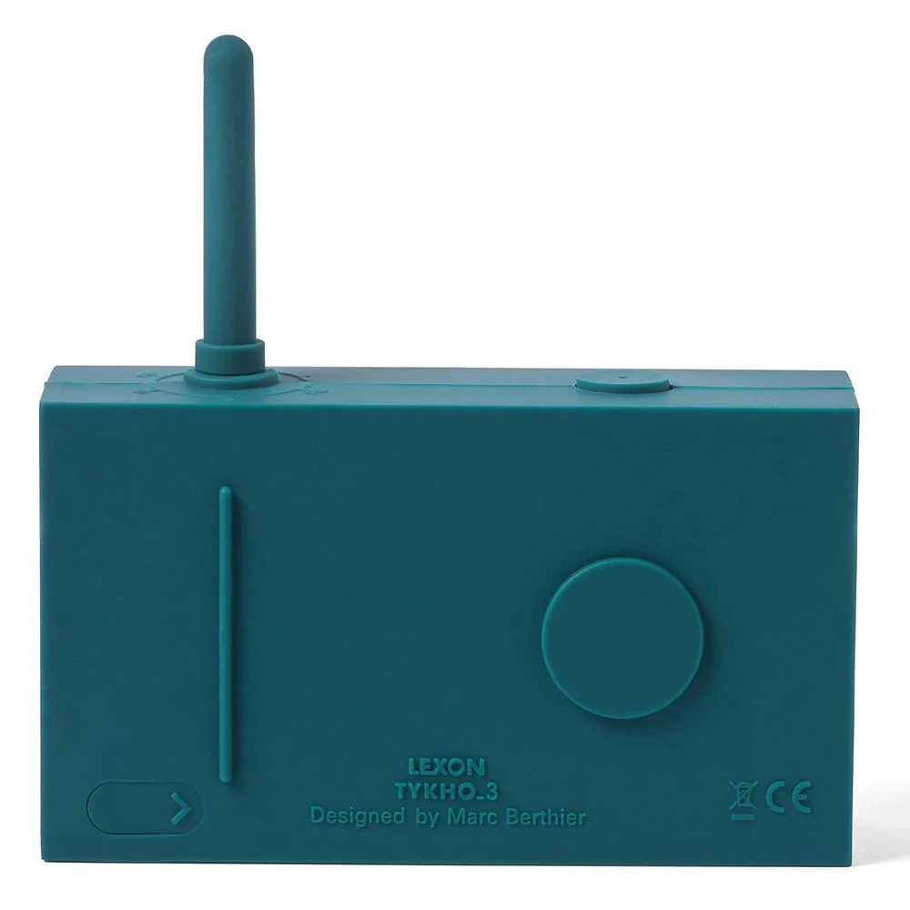 Lexon Thykho 3 Fm Radio & Bluetooth Speaker - Duck Blue - Image 4