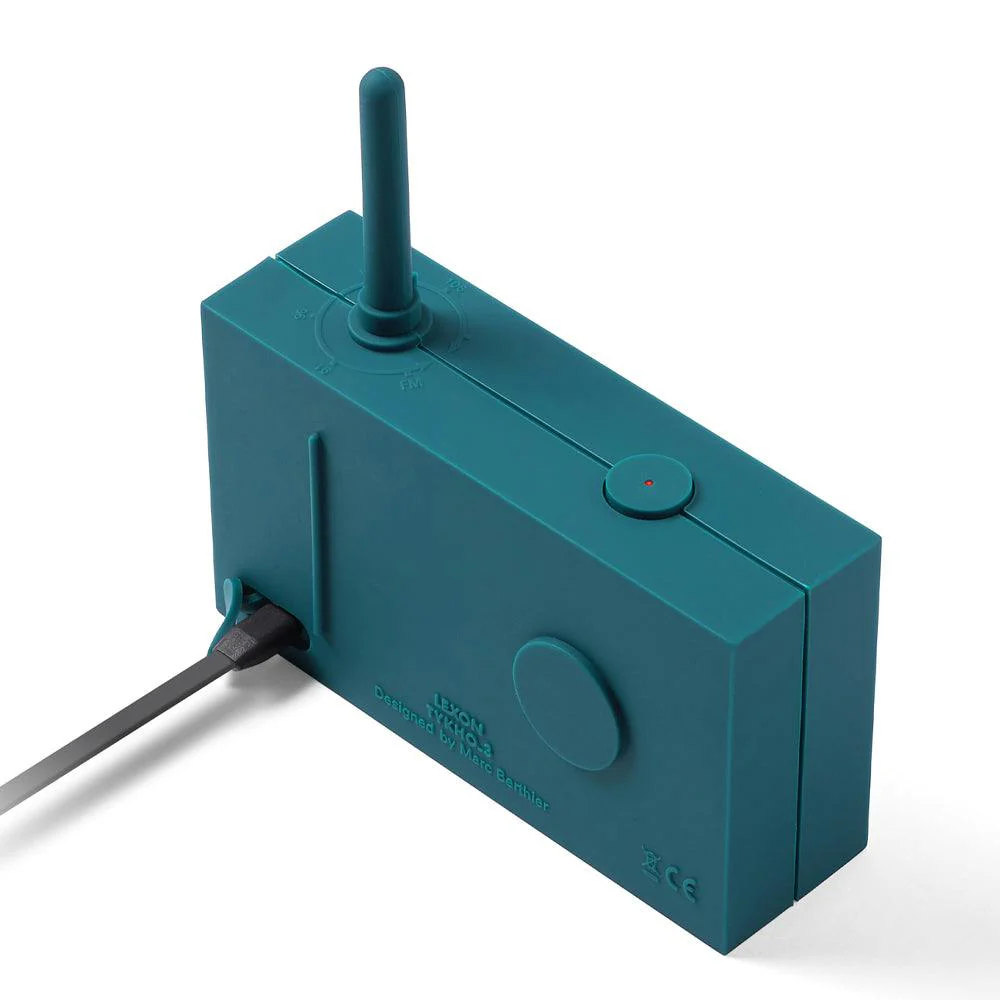 Lexon Thykho 3 Fm Radio & Bluetooth Speaker - Duck Blue - Image 5