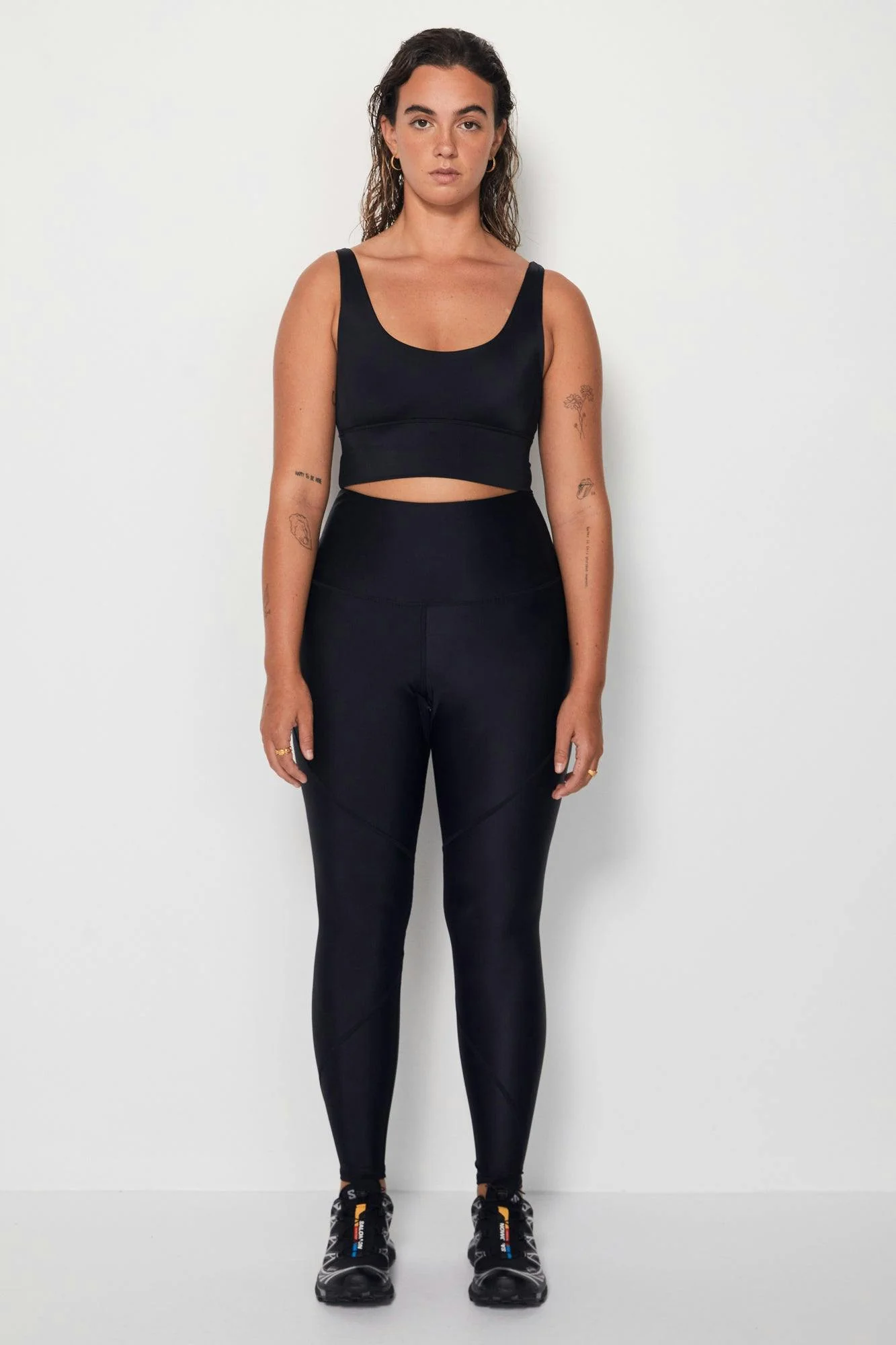 Libby High Waist Surf Legging - Black