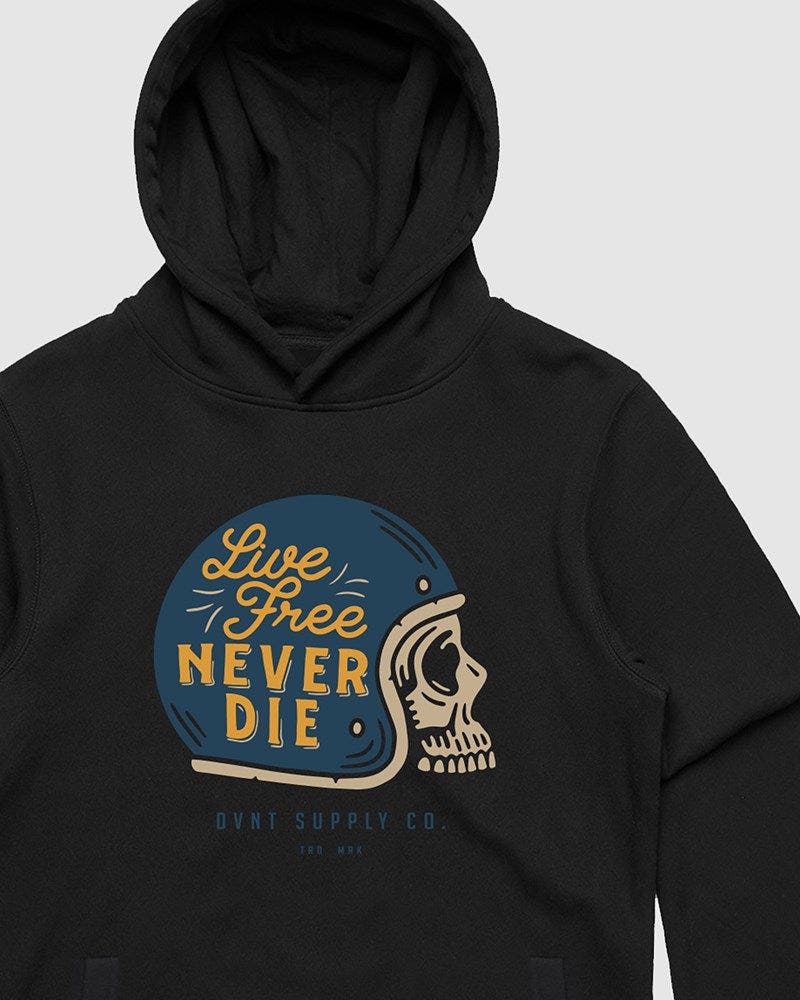 Live Free Hoodie - Youth - Image 2