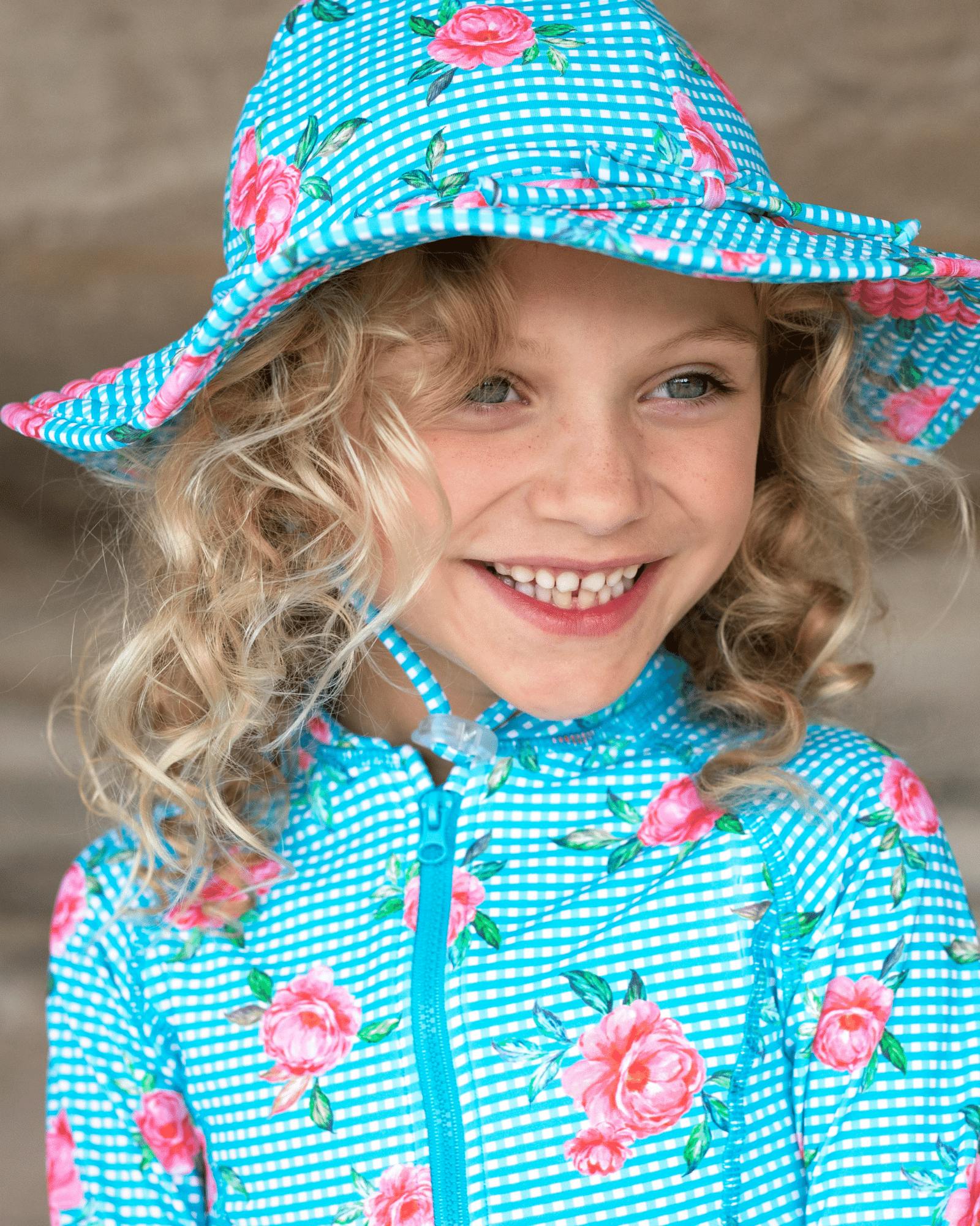 Long sleeve surf swimsuit - Vacation Time print - Image 3