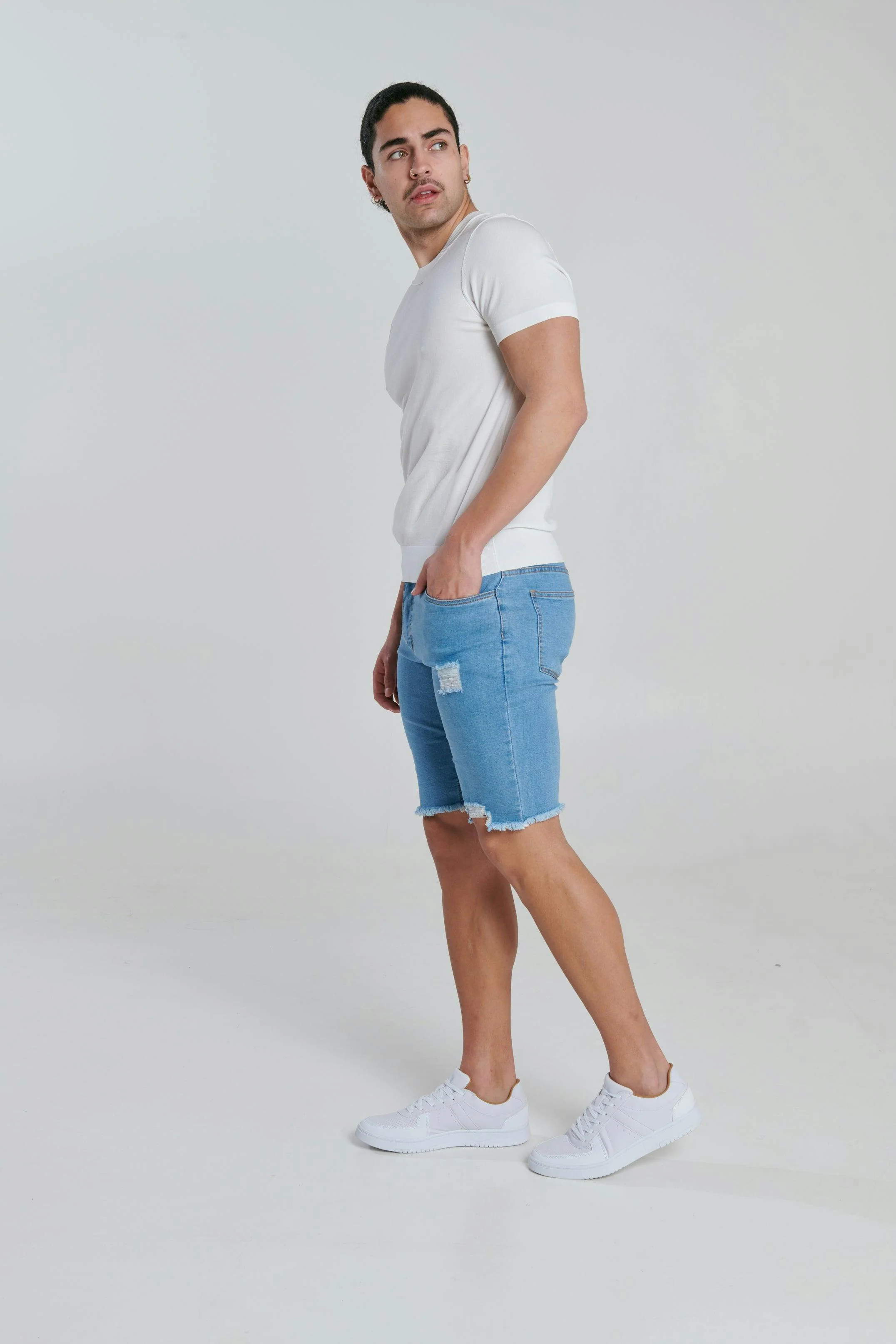 LUTON Short ( Distressed Hem ) - Image 5