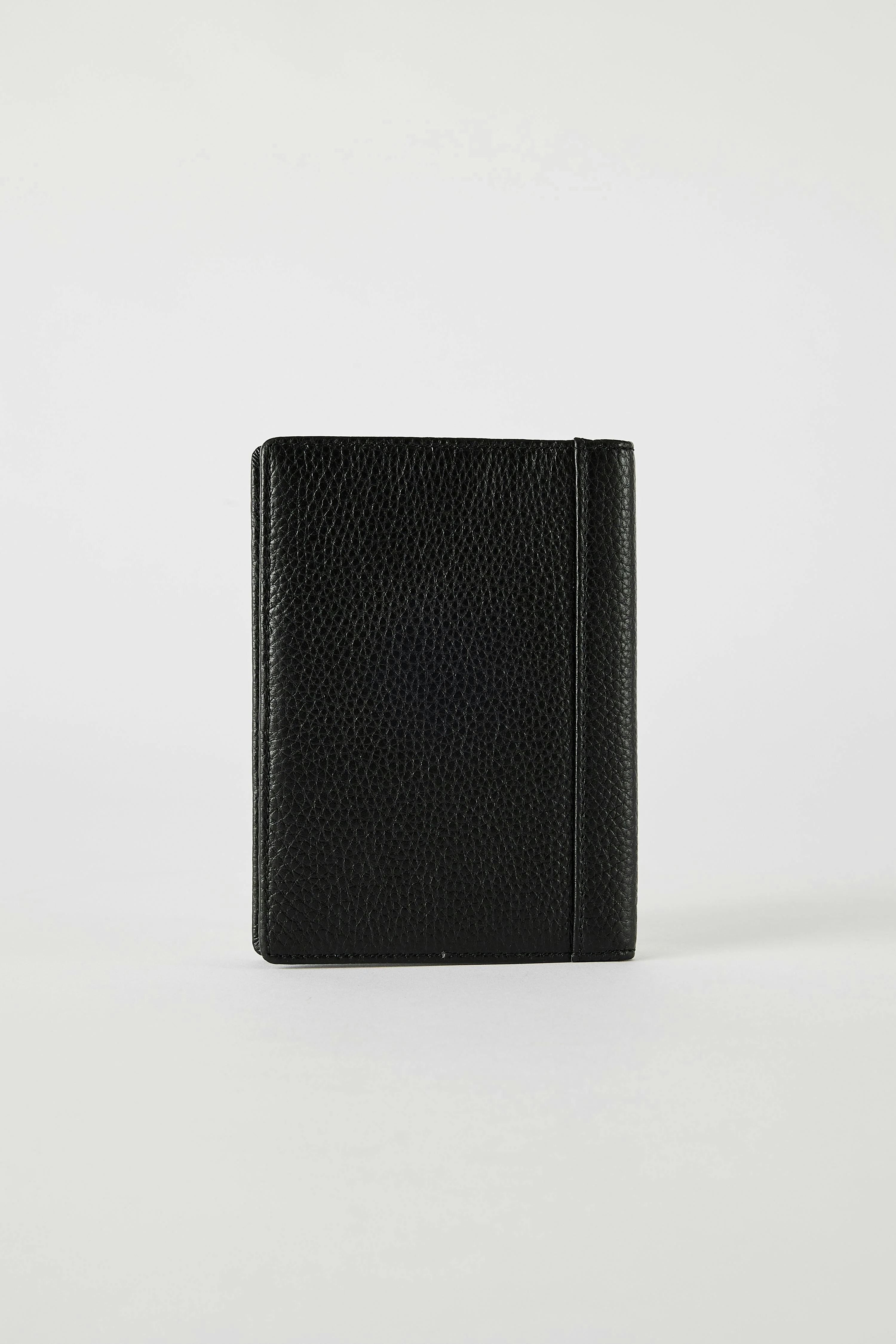 Luxury Leather Passport Wallet | Black - Image 10