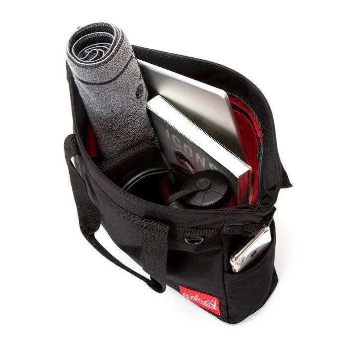Manhattan Portage Greenwich Tote Bag in Black - Image 15