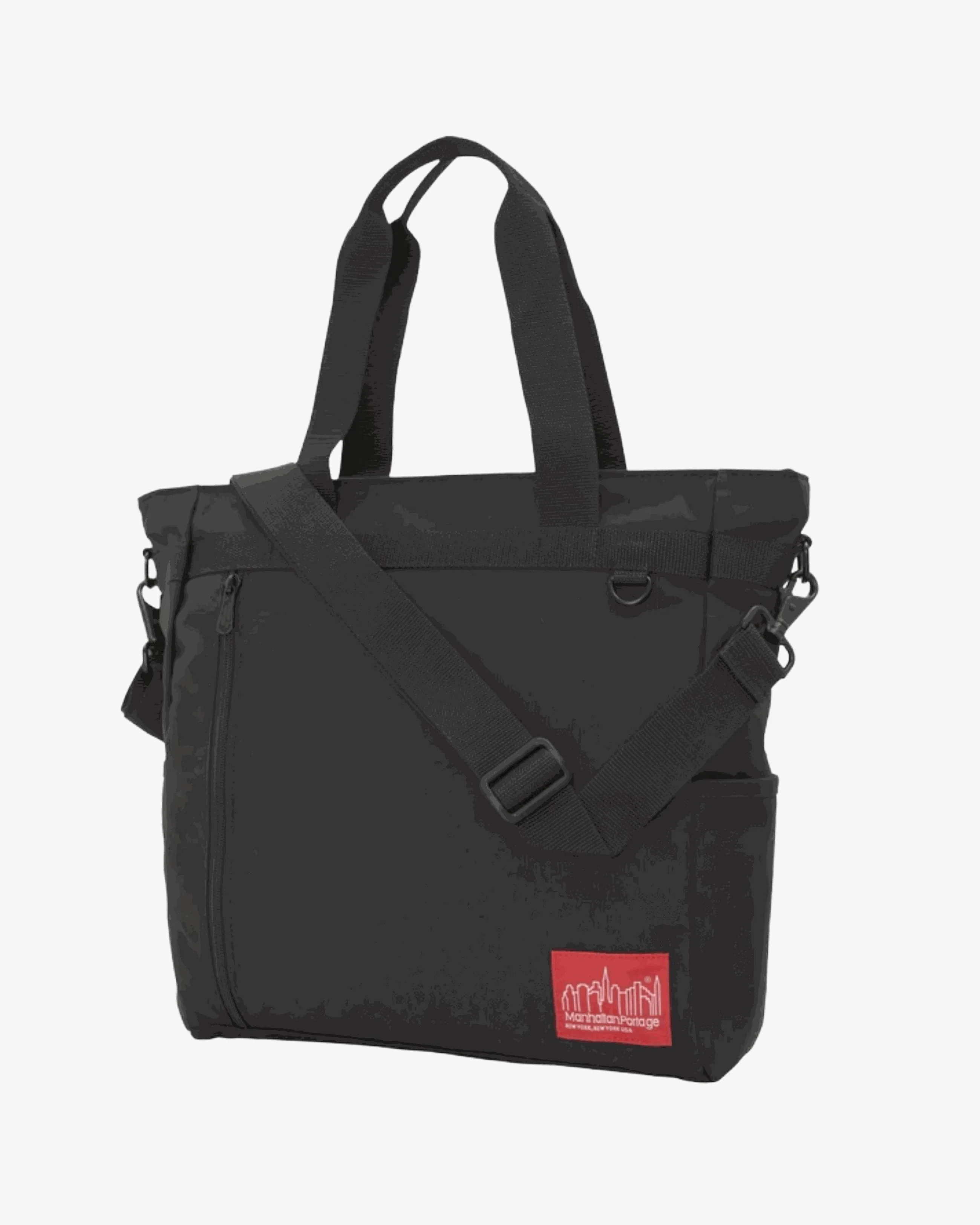 Manhattan Portage Greenwich Tote Bag in Black - Image 9