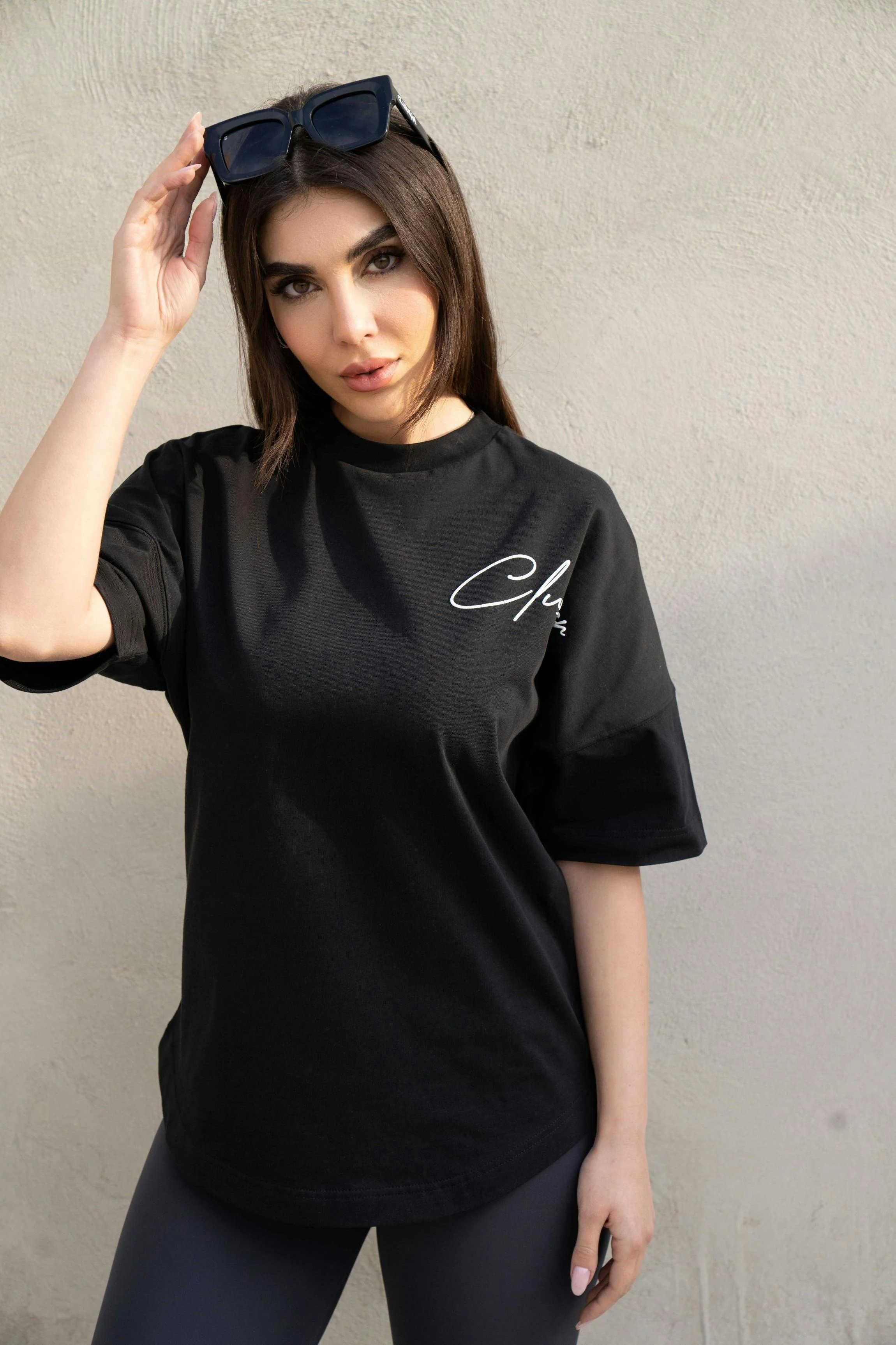 Mens Clubman 'Precision Line' T- Shirt Black - Image 4