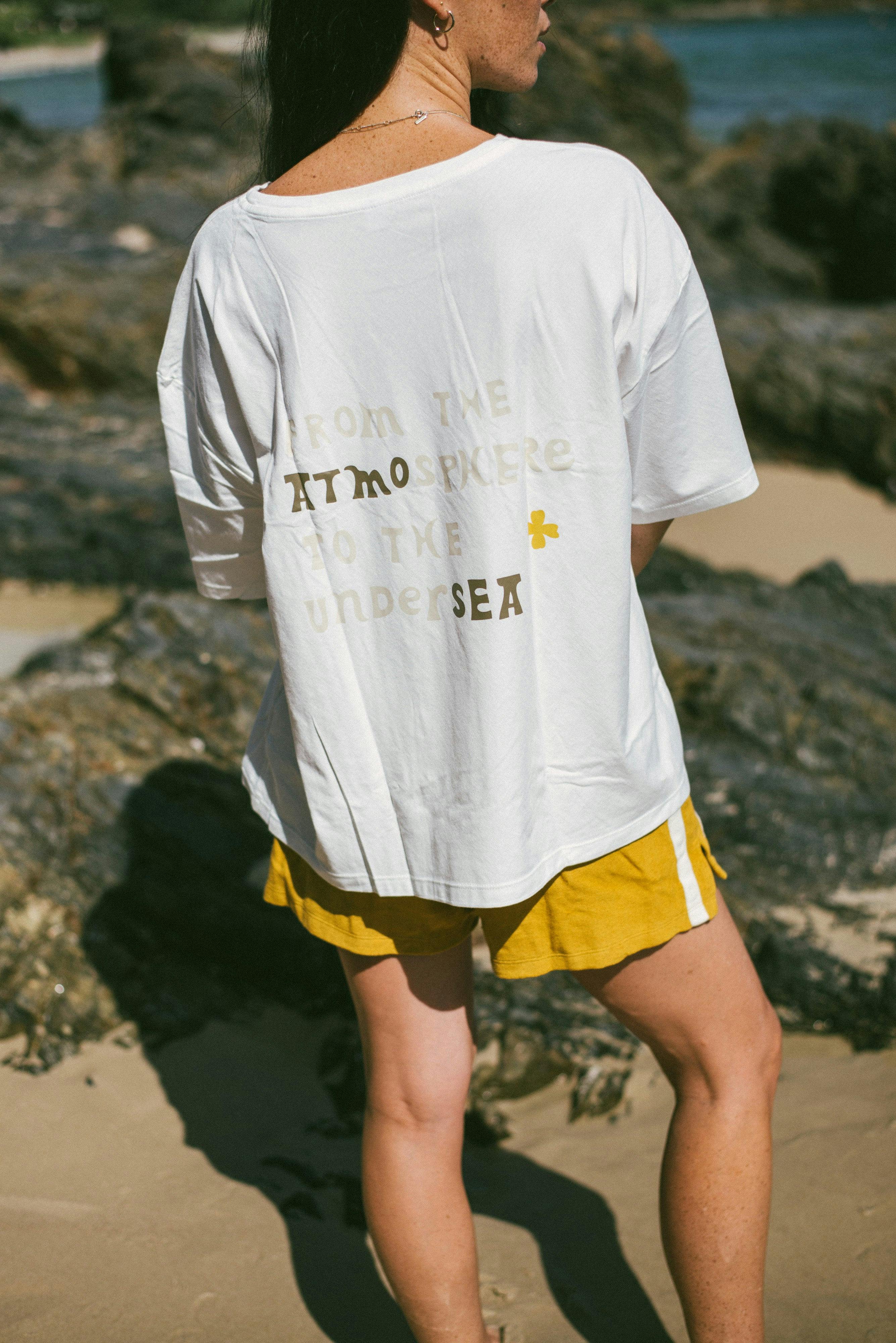 Mother of Nature Tee White - Image 2