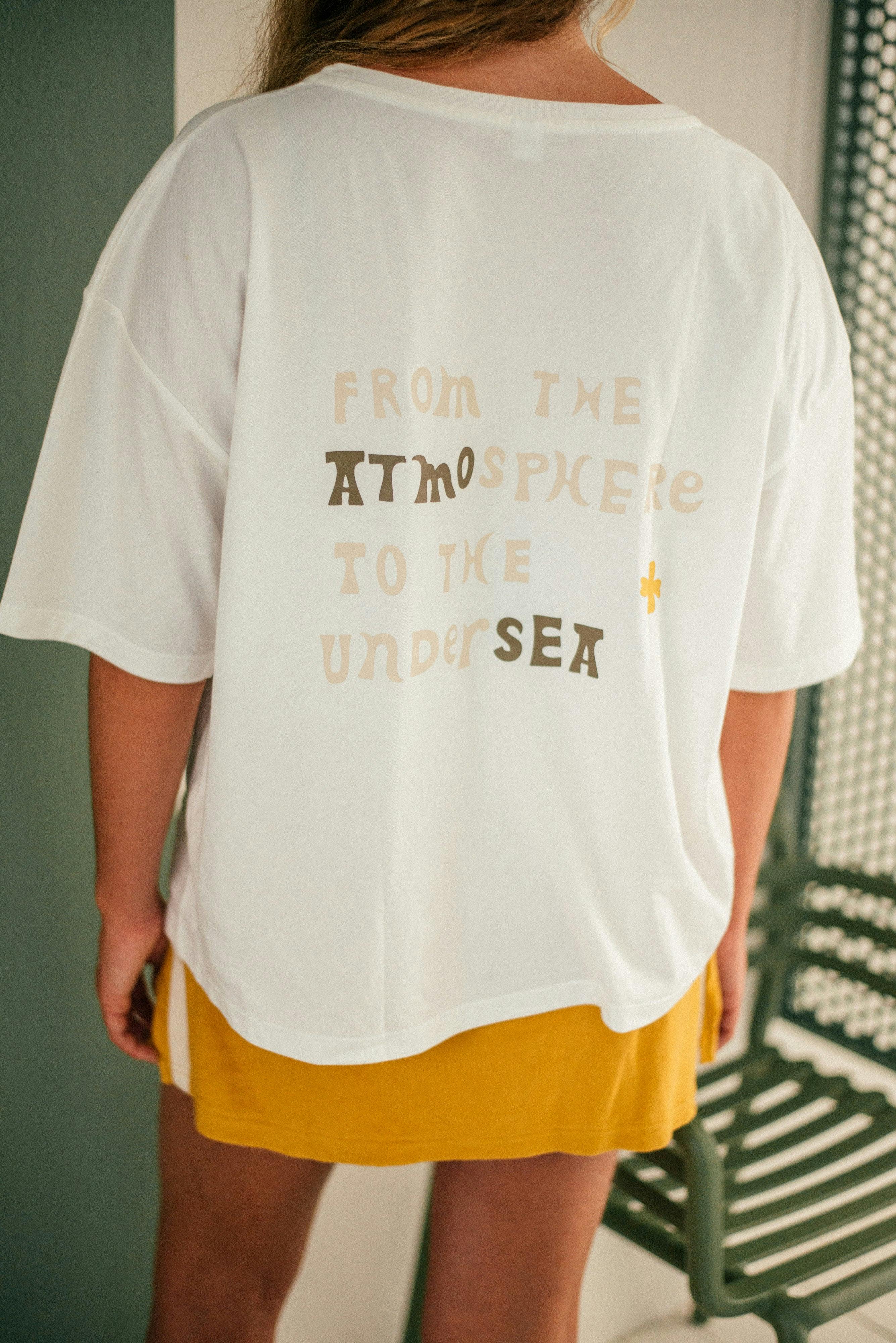 Mother of Nature Tee White - Image 5