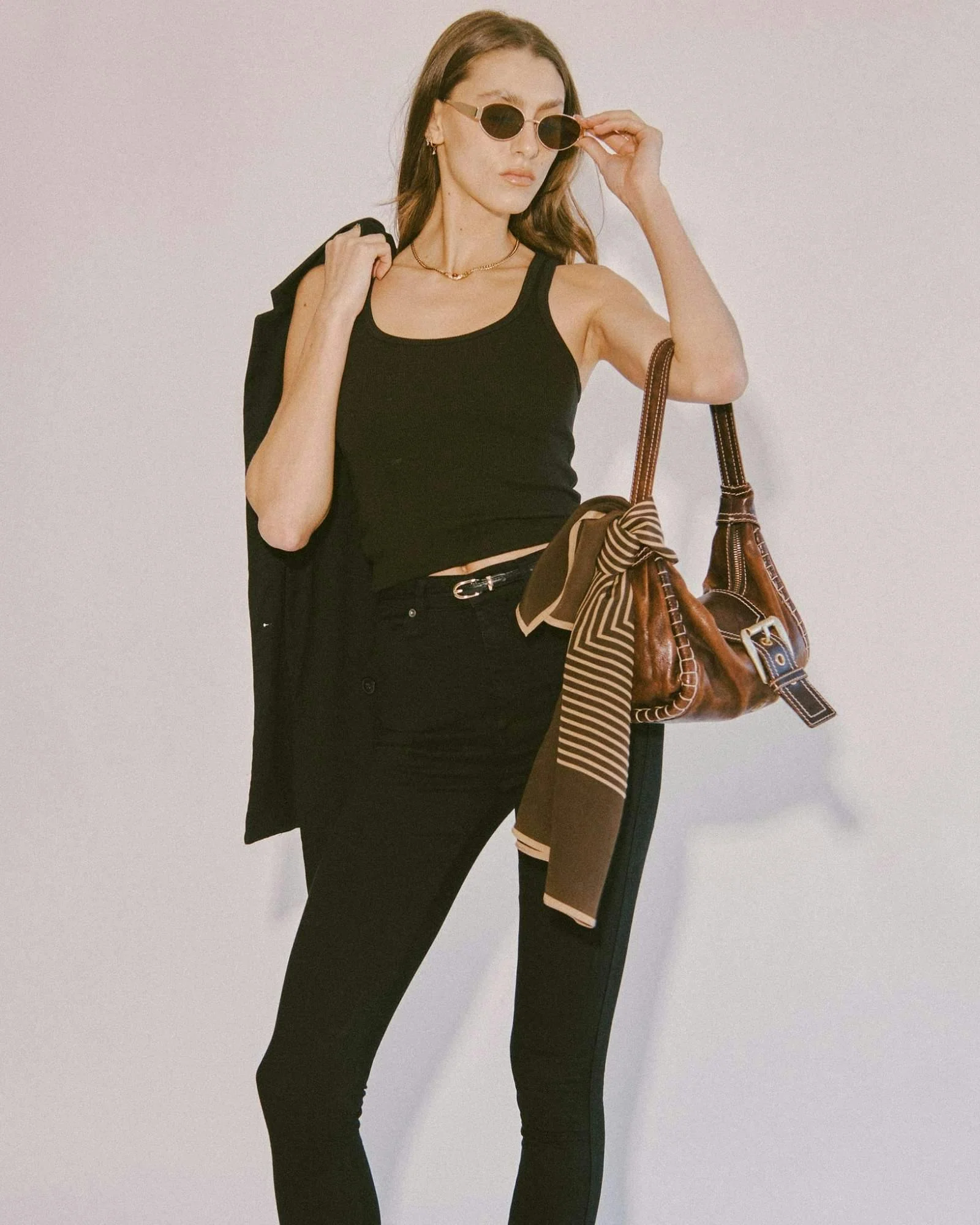 Moxy High Skinny Jeans - Black - Image 6