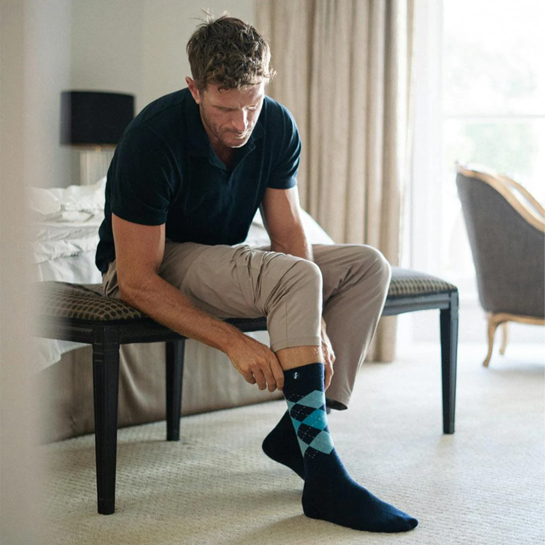 Navy Argyle - Image 3