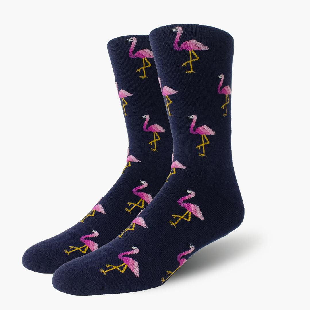 Navy Tropical Flamingos - Image 5