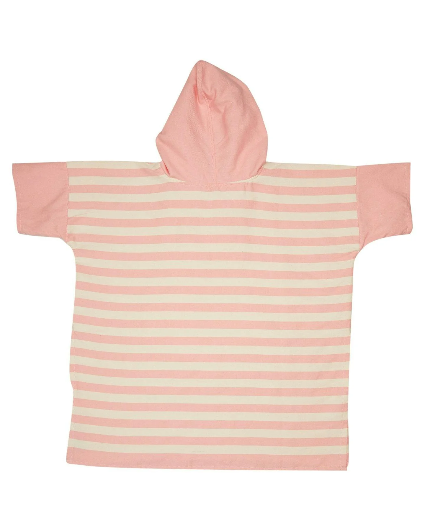 Ocean Pink Stripe Medium Poncho - Image 7