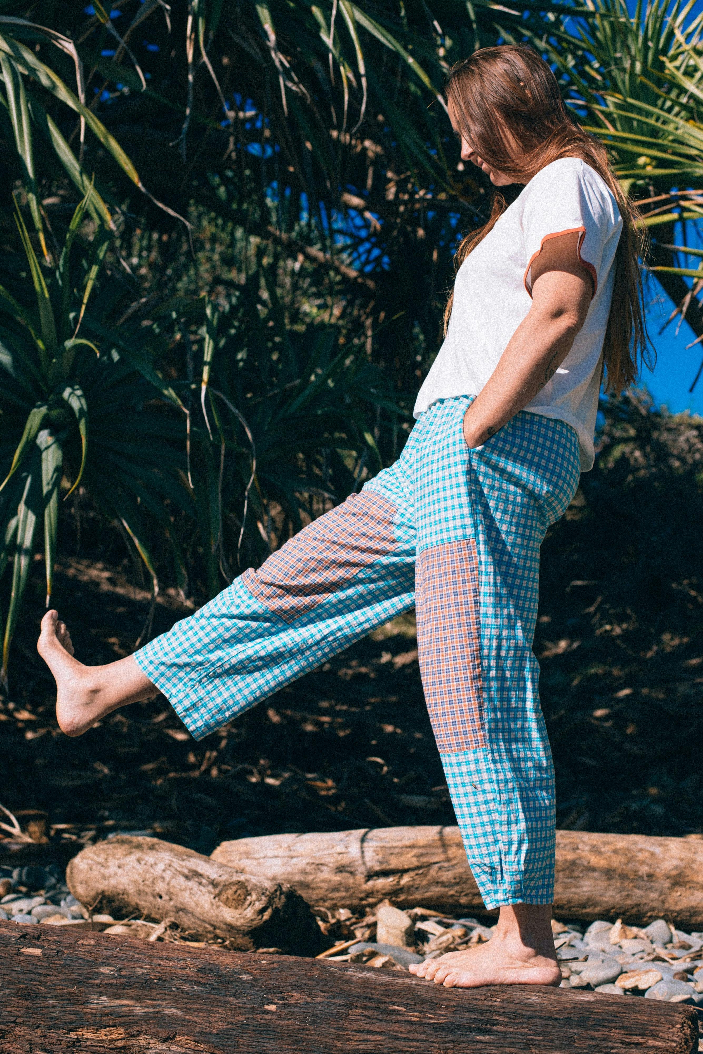 Play Pants in Plaid - Image 4