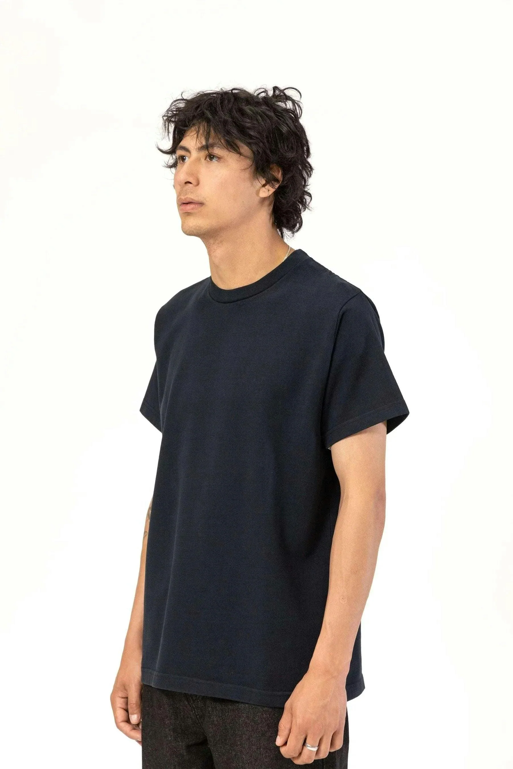 Power Goods Super Weight Tee in Navy - Image 15