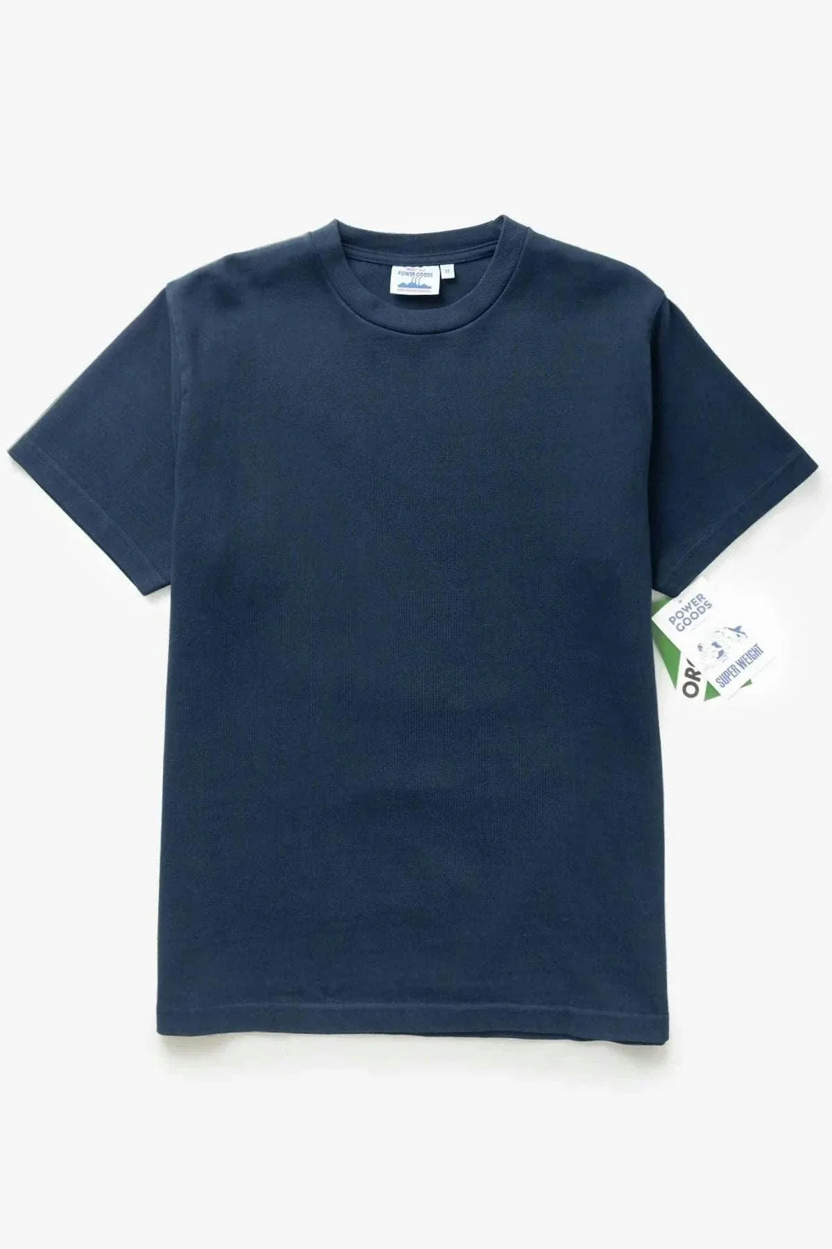 Power Goods Super Weight Tee in Navy - Image 9