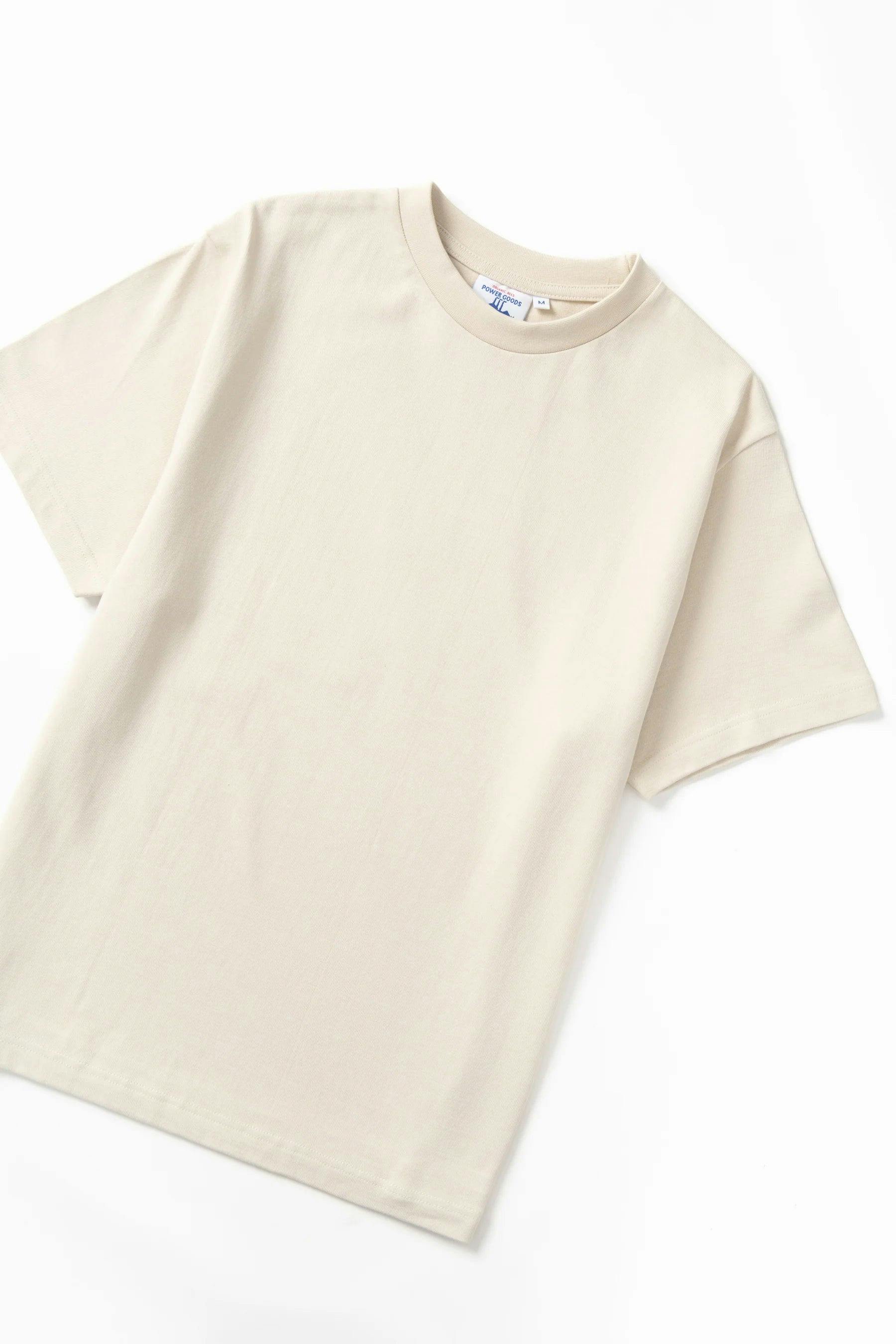 Power Goods Super Weight Tee in Putty - Image 2
