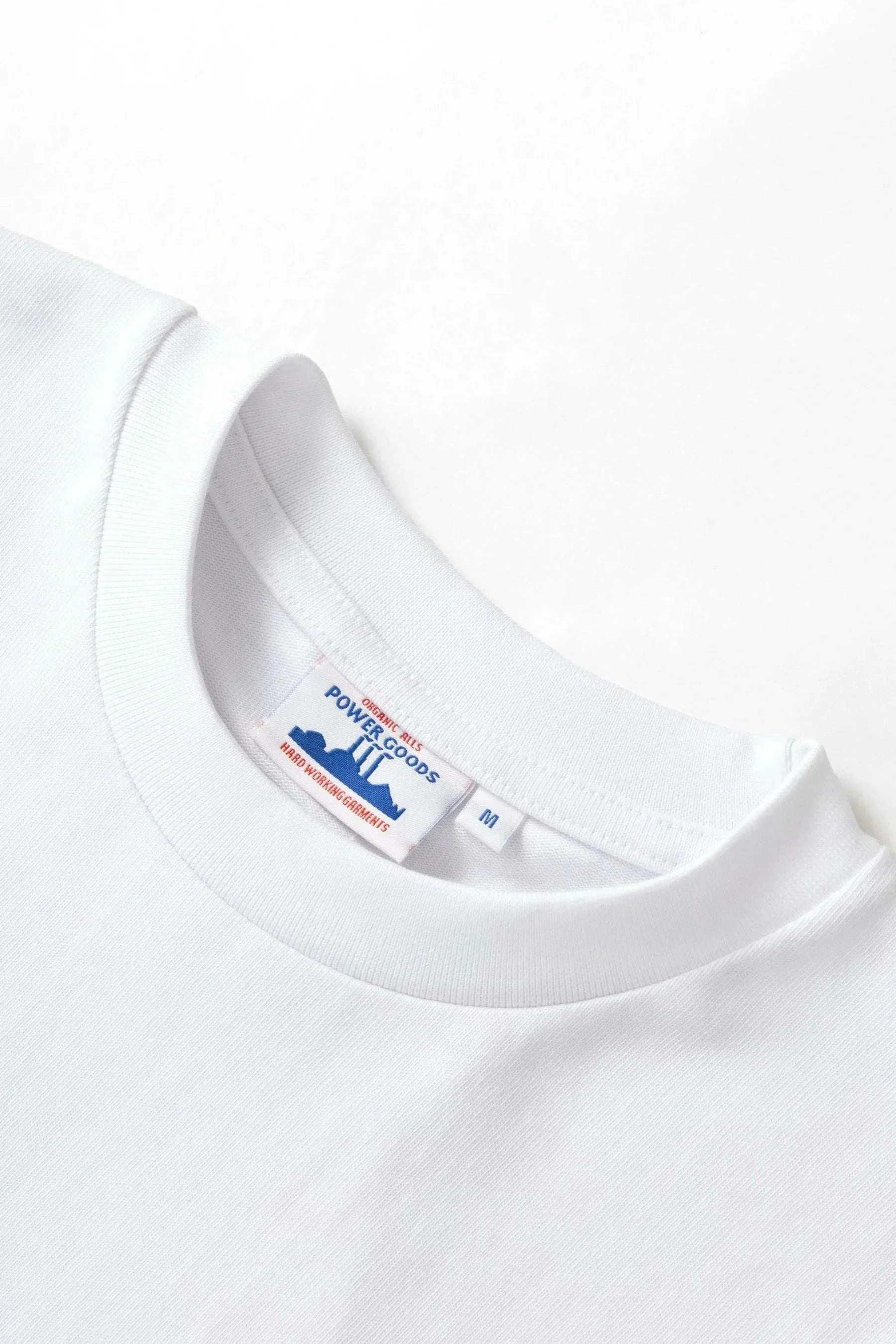 Power Goods Super Weight Tee in White - Image 15